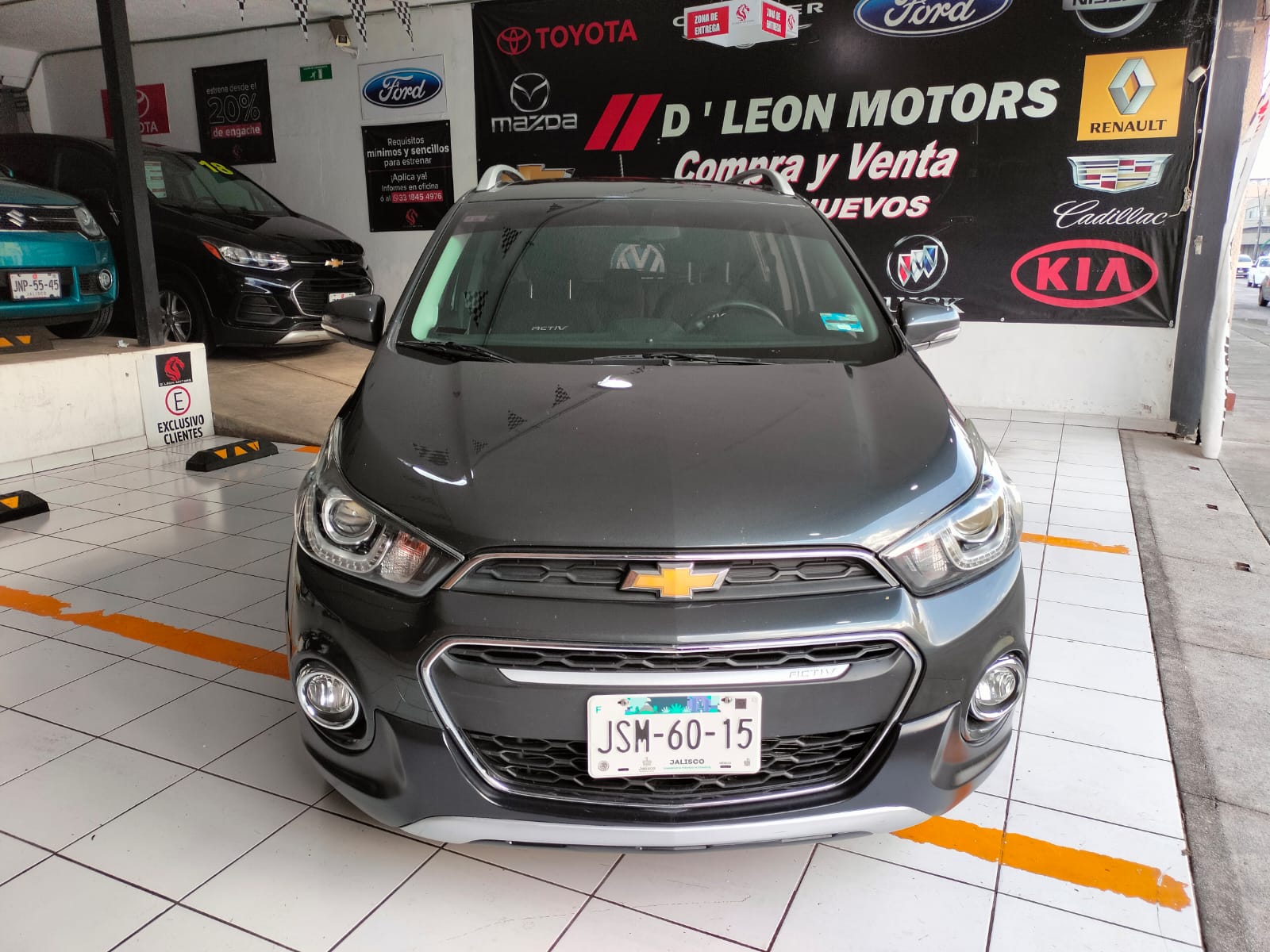 Chevrolet Spark 2020 Active Manual Gris