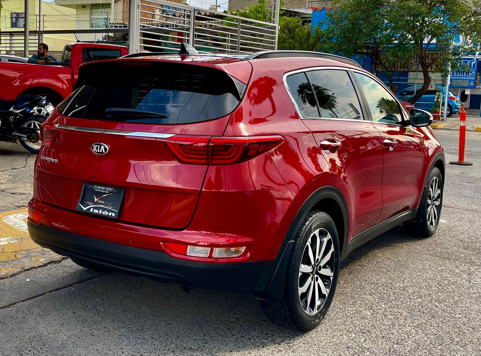 Kia Sportage 2018 EX Pack Automático Rojo