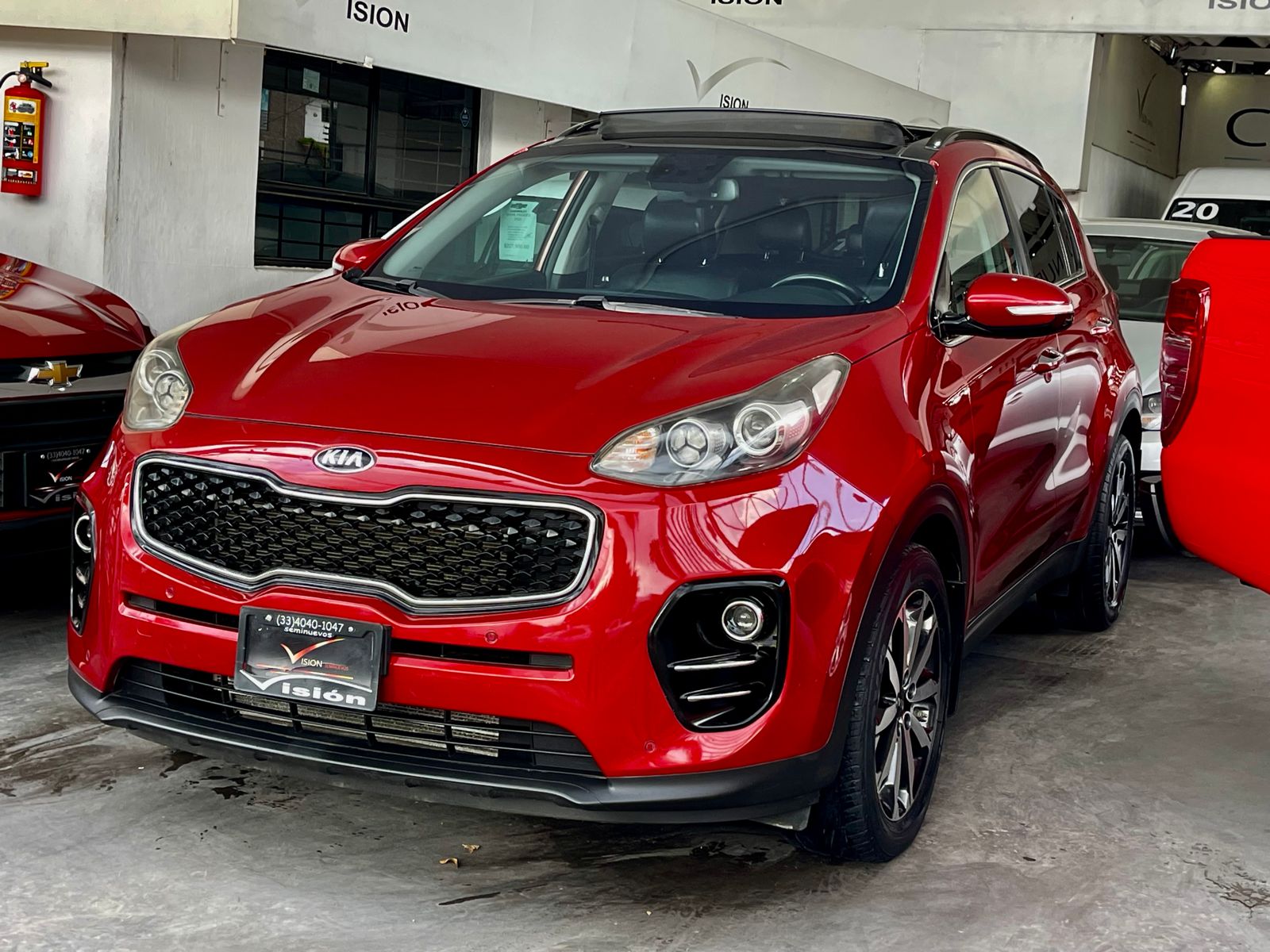 Kia Sportage 2018 EX Pack Automático Rojo