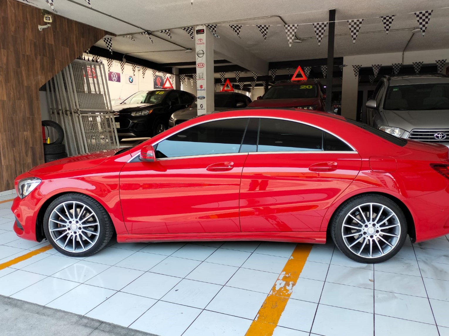 Mercedes-Benz Clase CLA 2018 Sport Automático Rojo