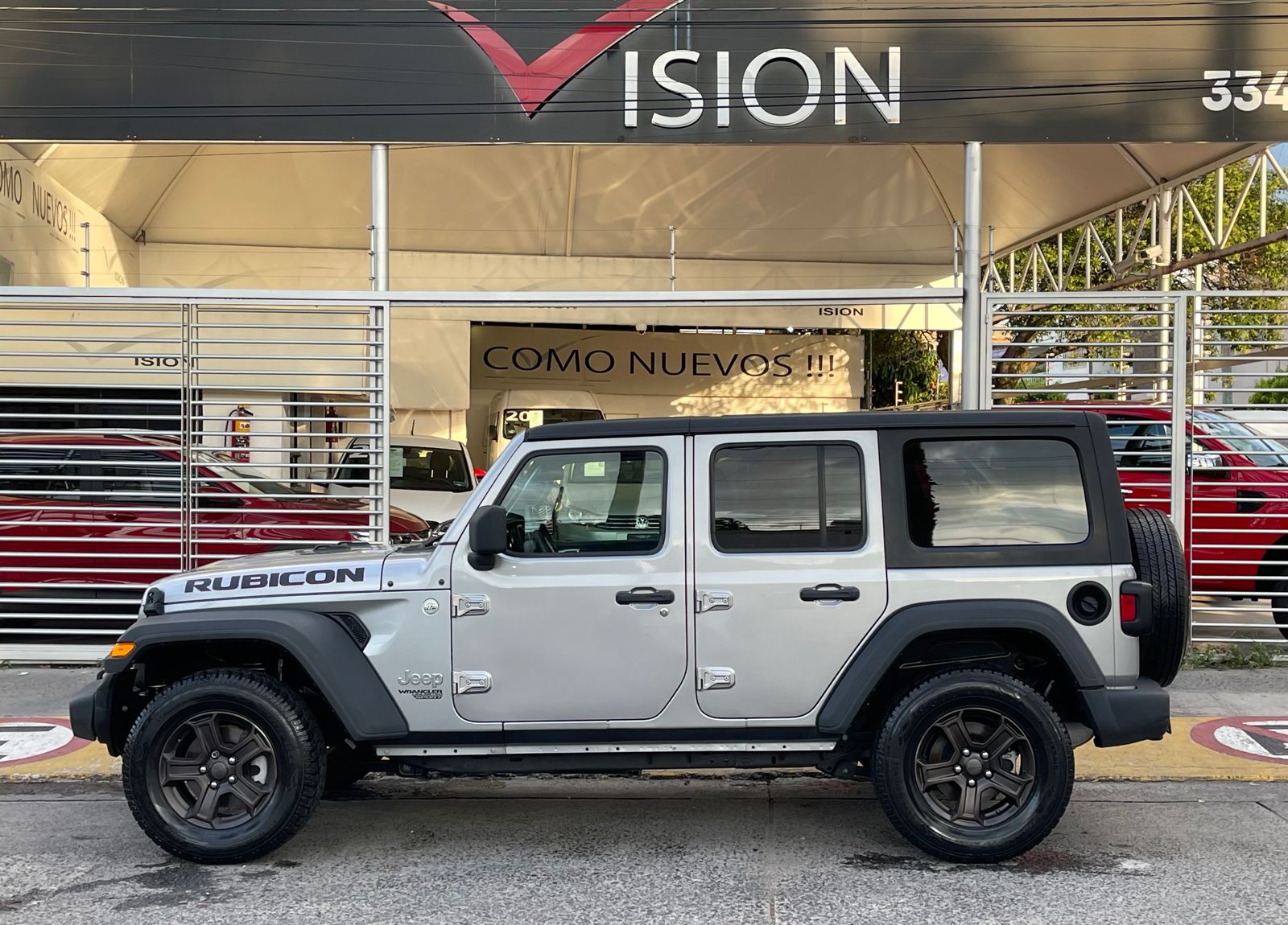 Jeep Wrangler 2019 Unlimited Sport Automático Plata