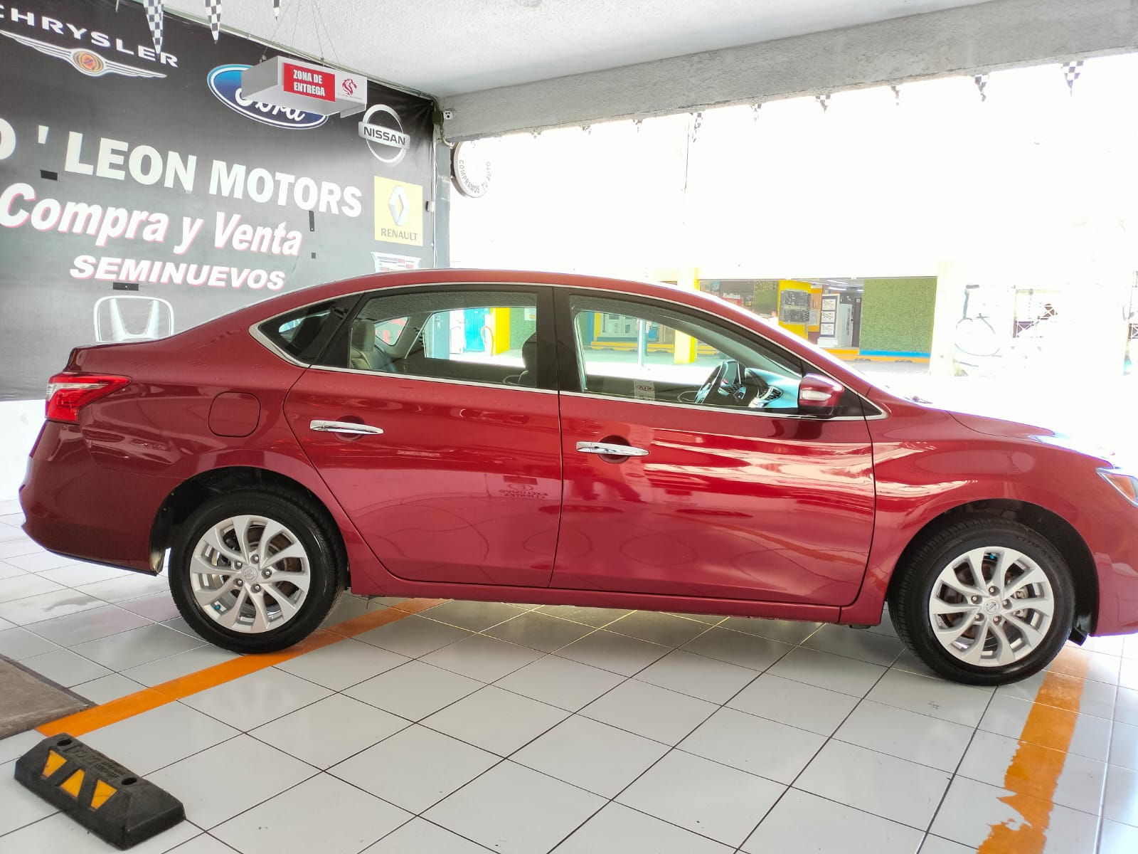 Nissan Sentra 2017 Advance Manual Rojo