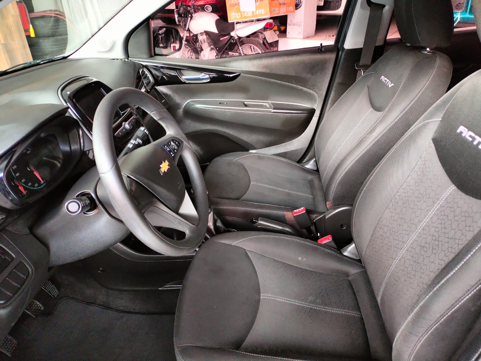 Chevrolet Spark 2020 Active Manual Gris