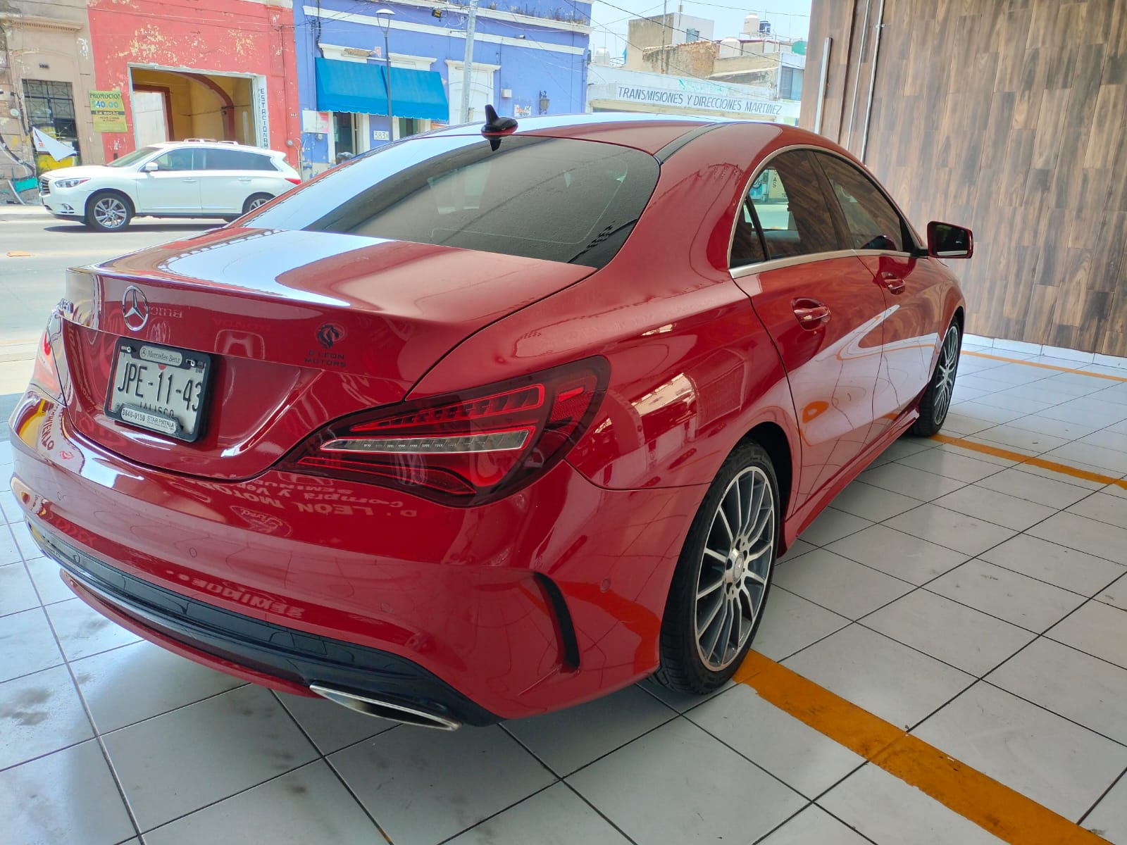 Mercedes-Benz Clase CLA 2018 Sport Automático Rojo