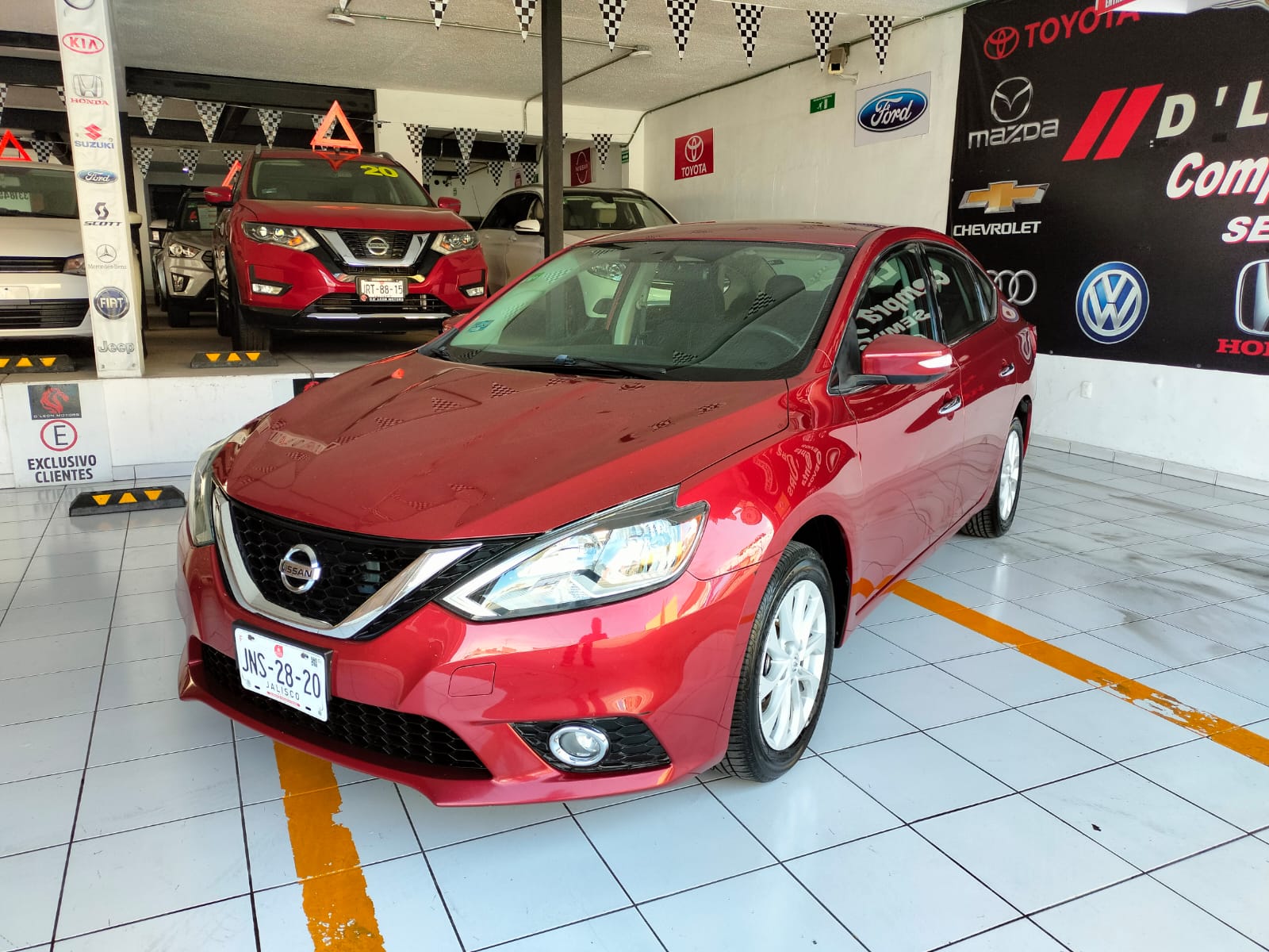 Nissan Sentra 2017 Advance Manual Rojo