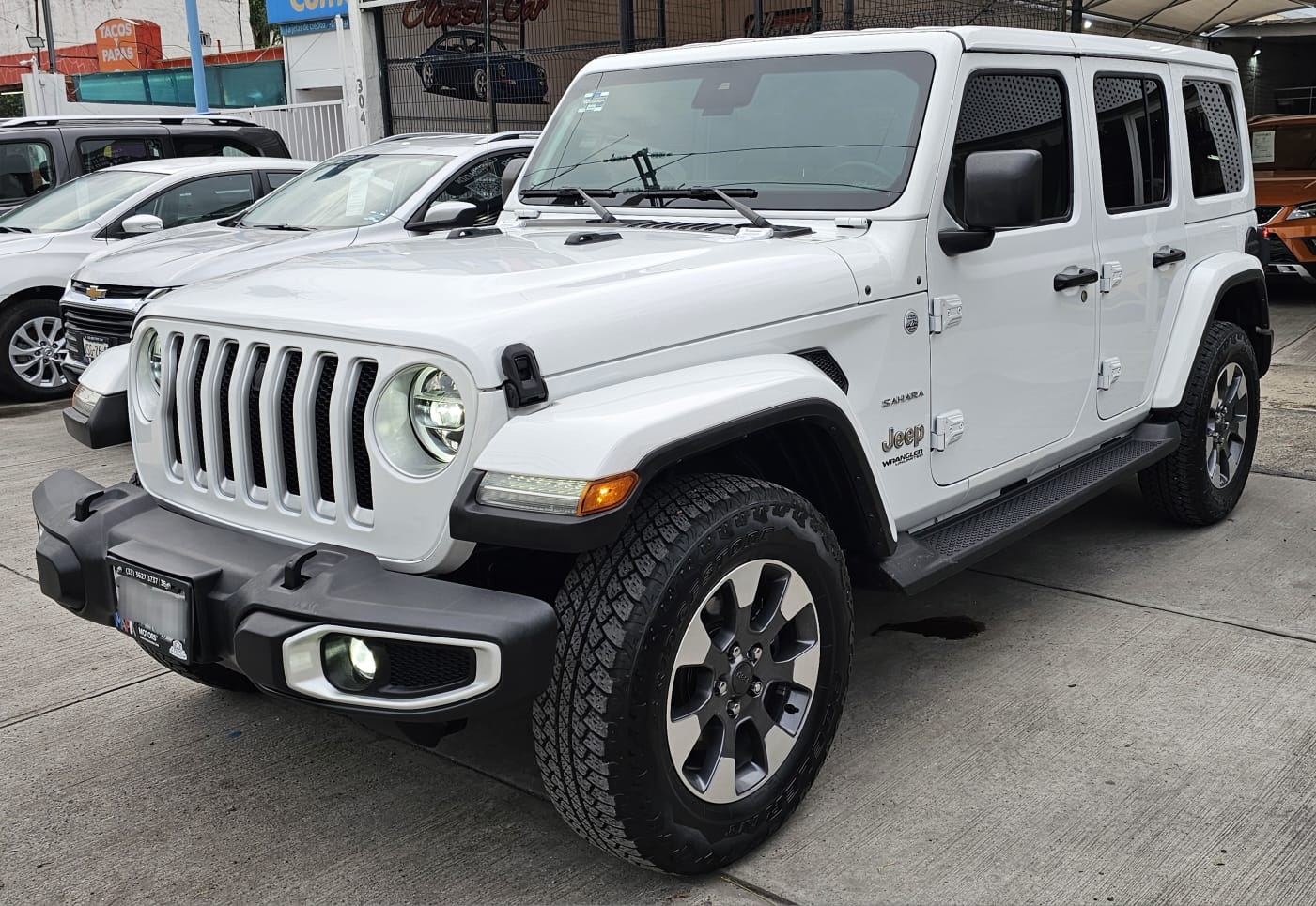 Jeep Wrangler 2022 Sahara Automático Blanco