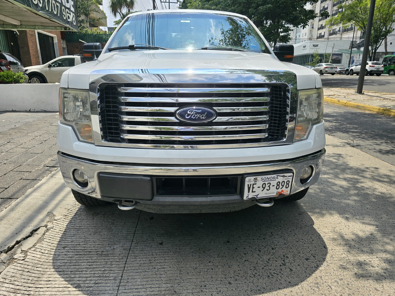 Ford Lobo 2012 cabina y media 4x4 Automático Blanco