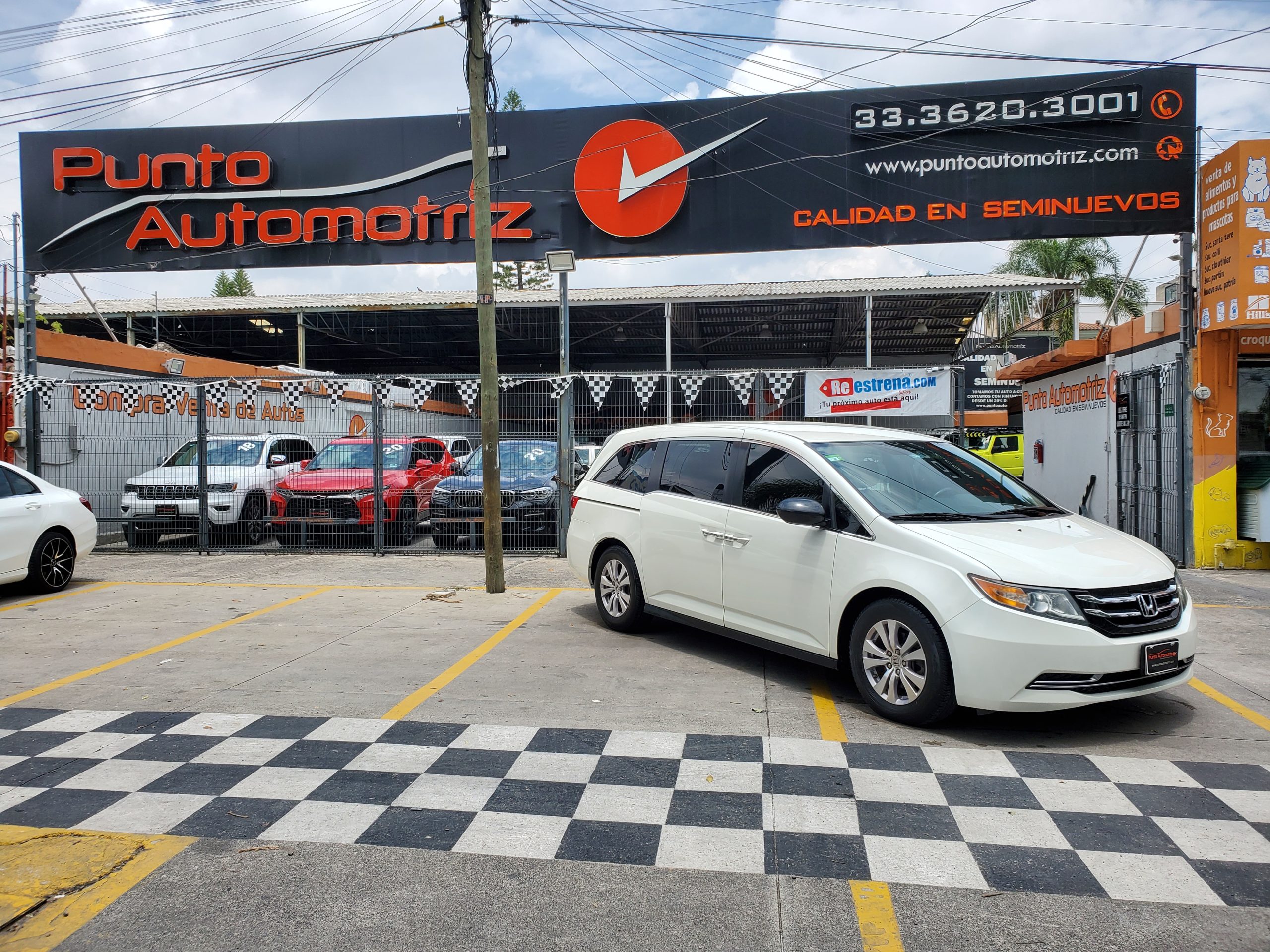 Honda Odyssey 2015 LX Automático Blanco