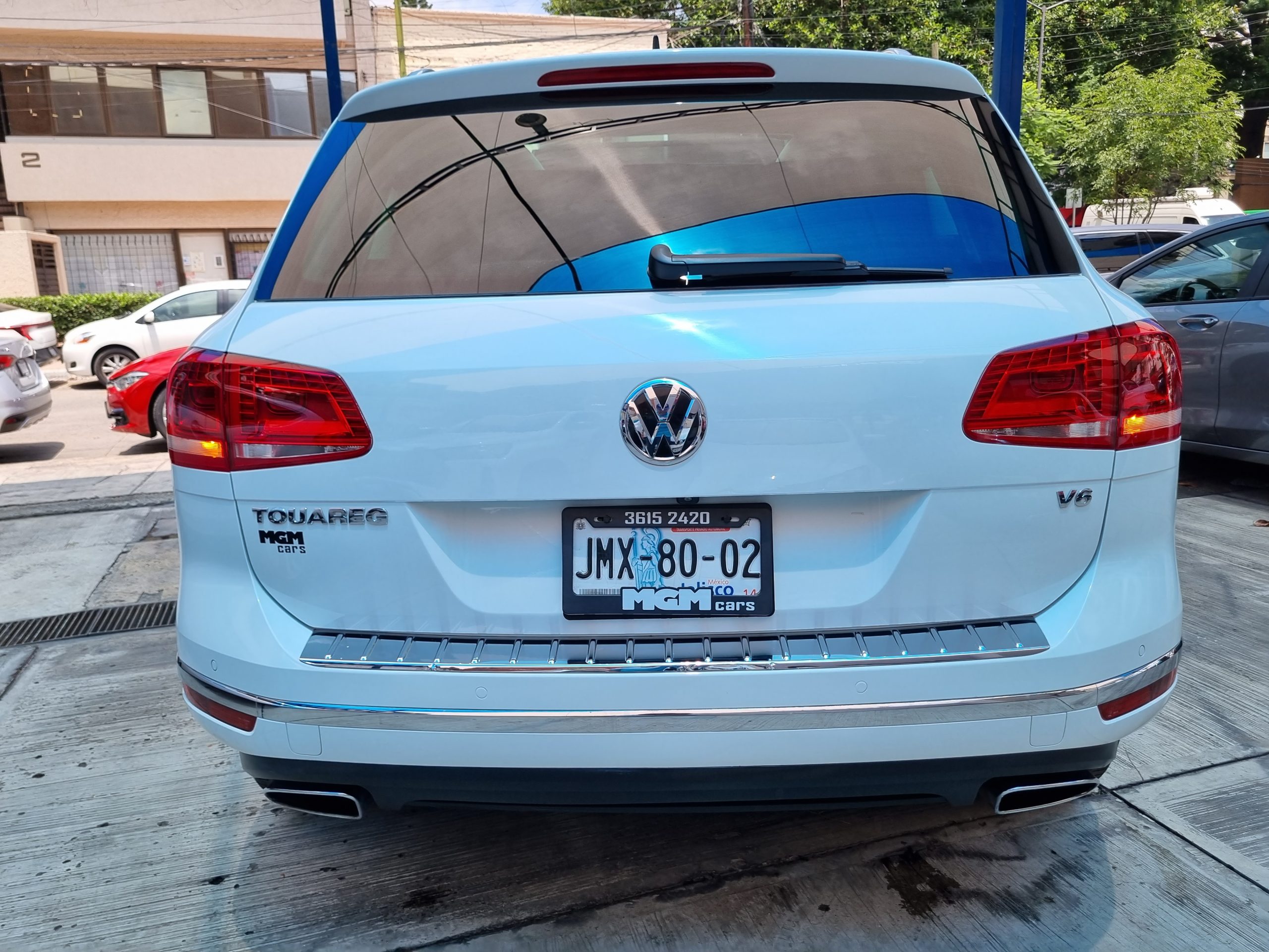 Volkswagen Touareg 2016 V6 GASOLINA Automático Blanco