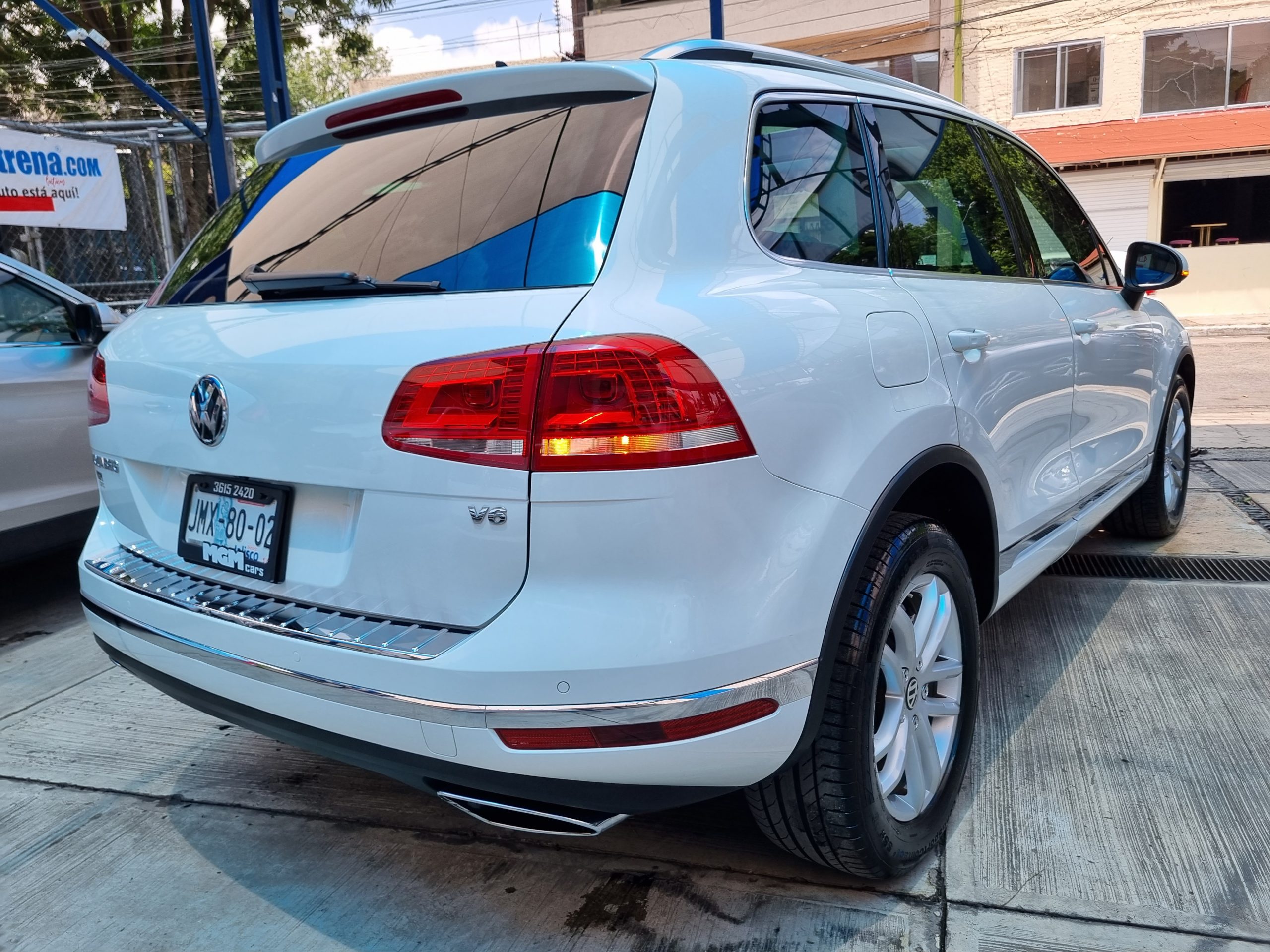 Volkswagen Touareg 2016 V6 GASOLINA Automático Blanco