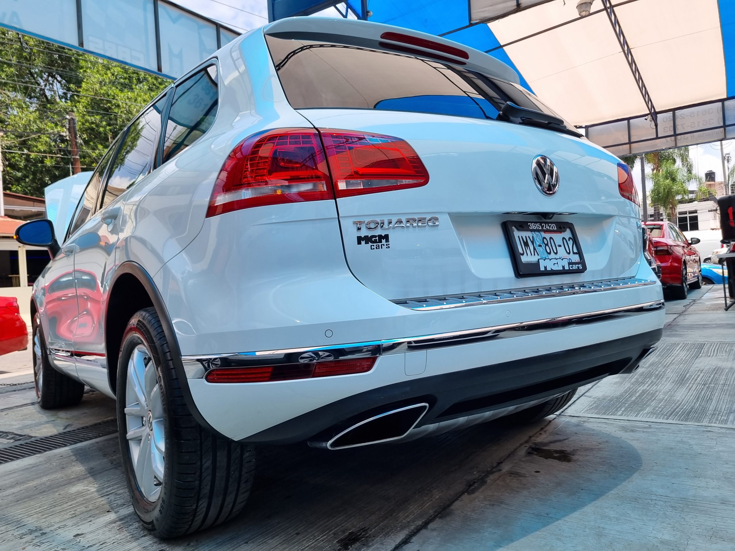 Volkswagen Touareg 2016 V6 GASOLINA Automático Blanco