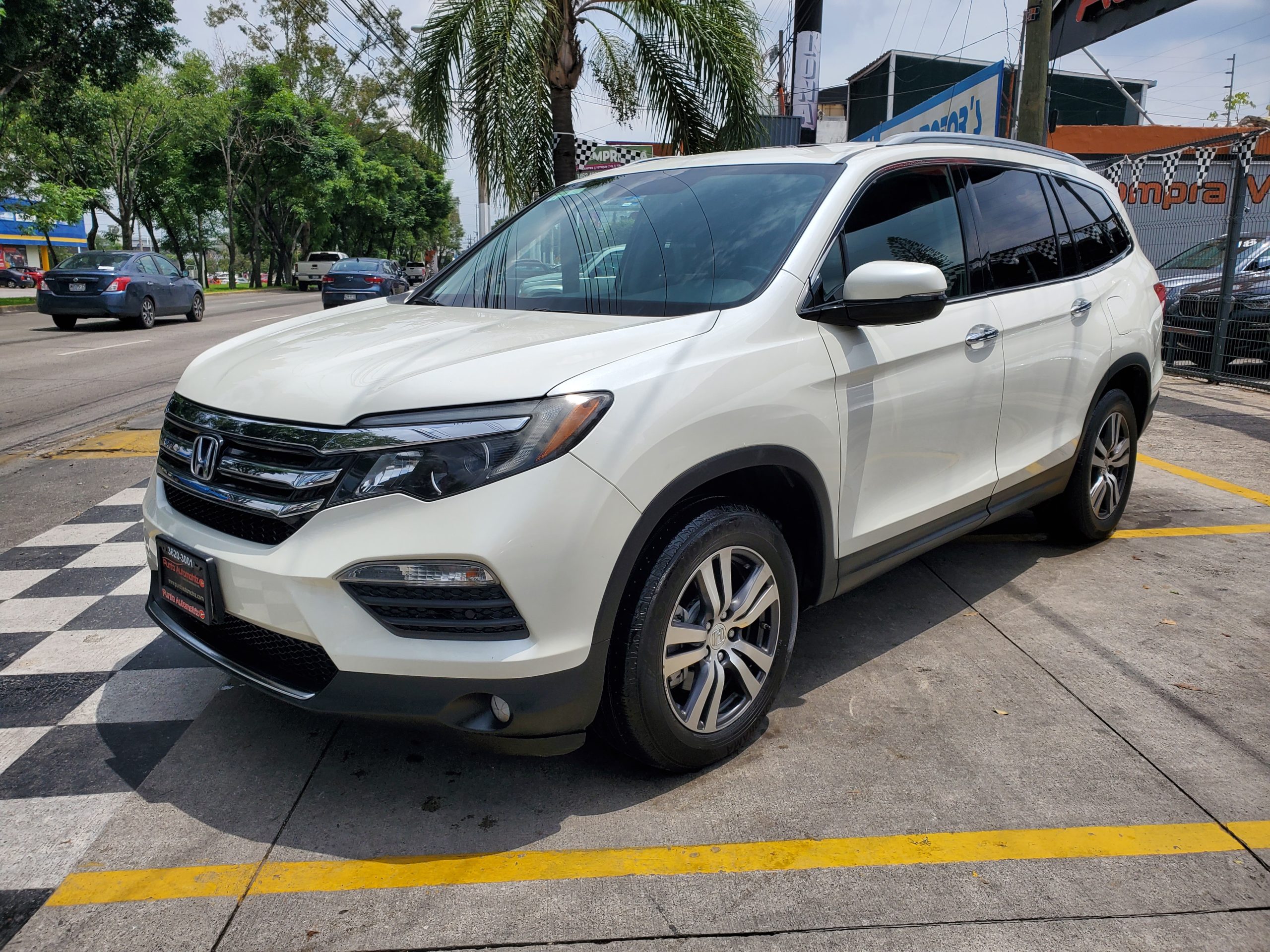 Honda Pilot 2017 Touring Automático Blanco