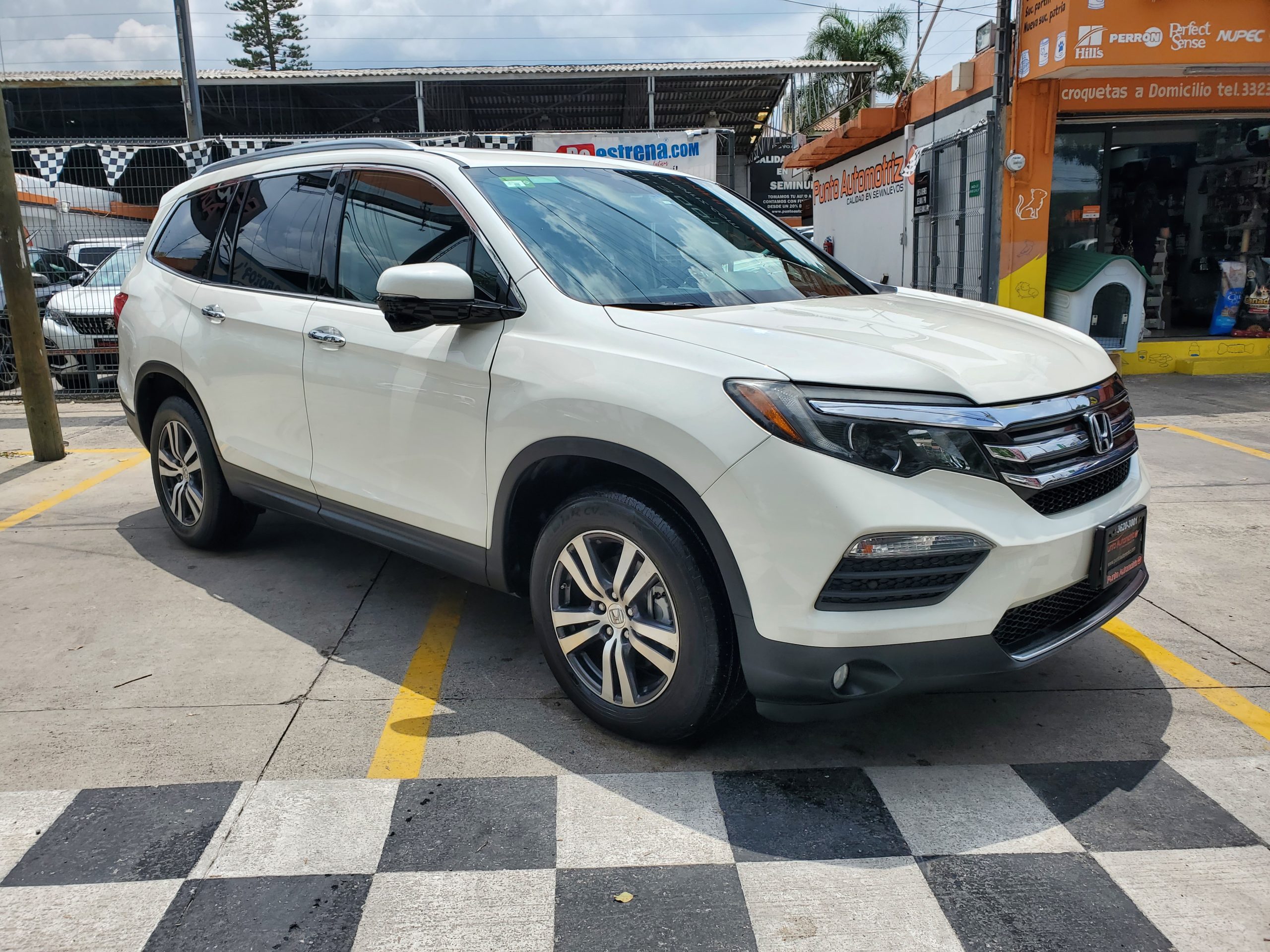 Honda Pilot 2017 Touring Automático Blanco