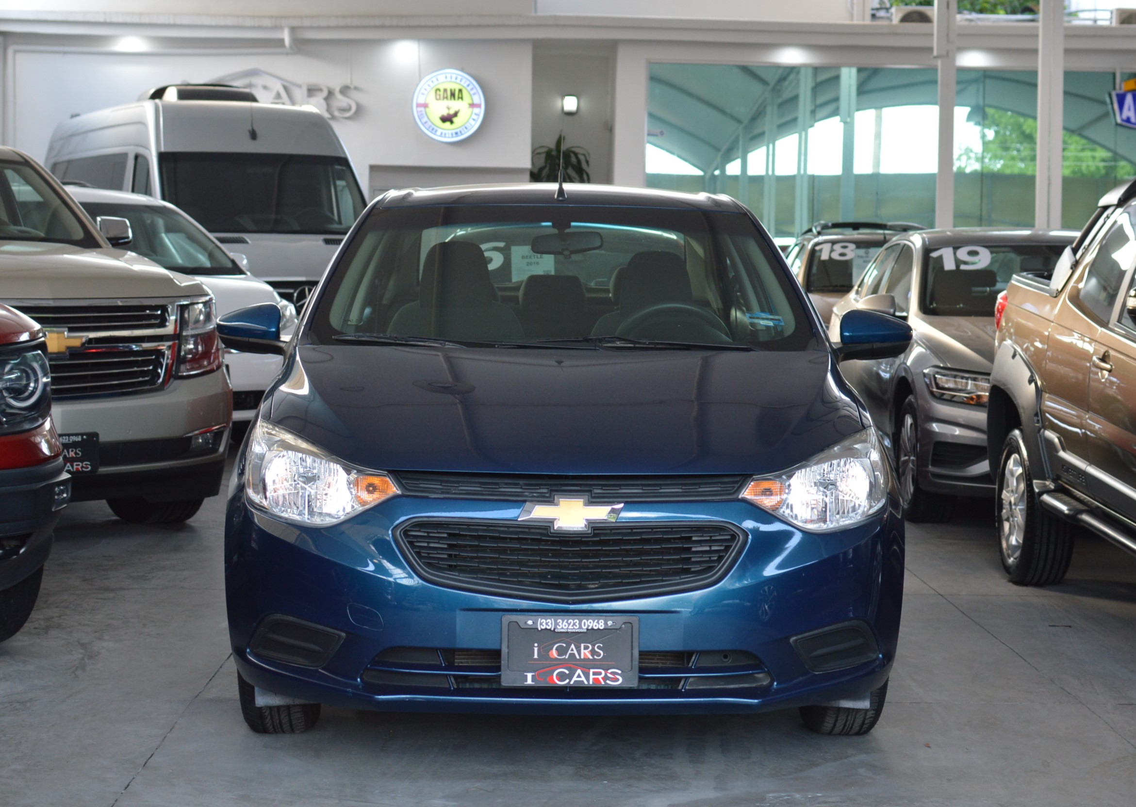 Chevrolet Aveo 2020 LT Automático Azul