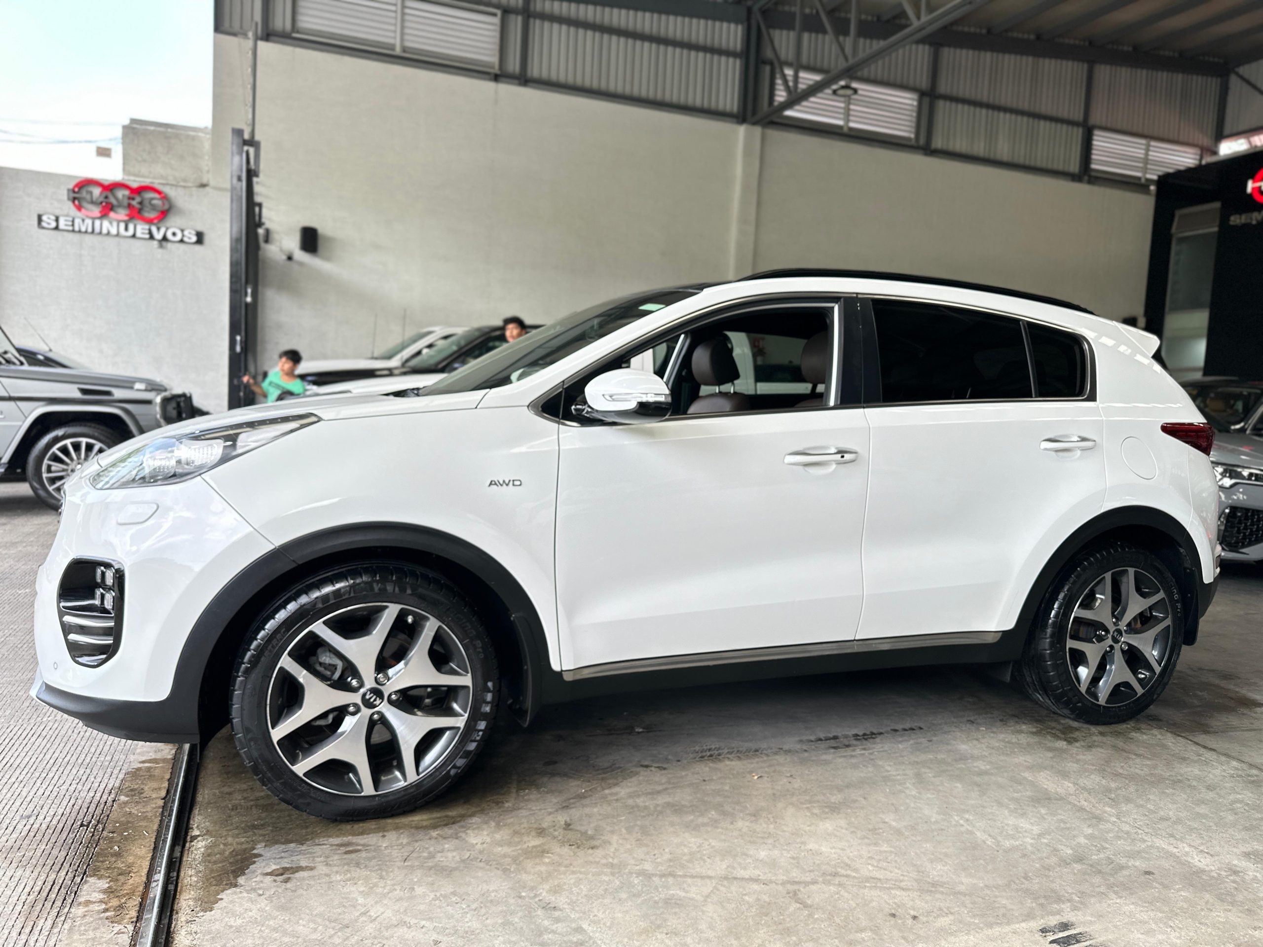 Kia Sportage 2017 GT LINE Automático Blanco