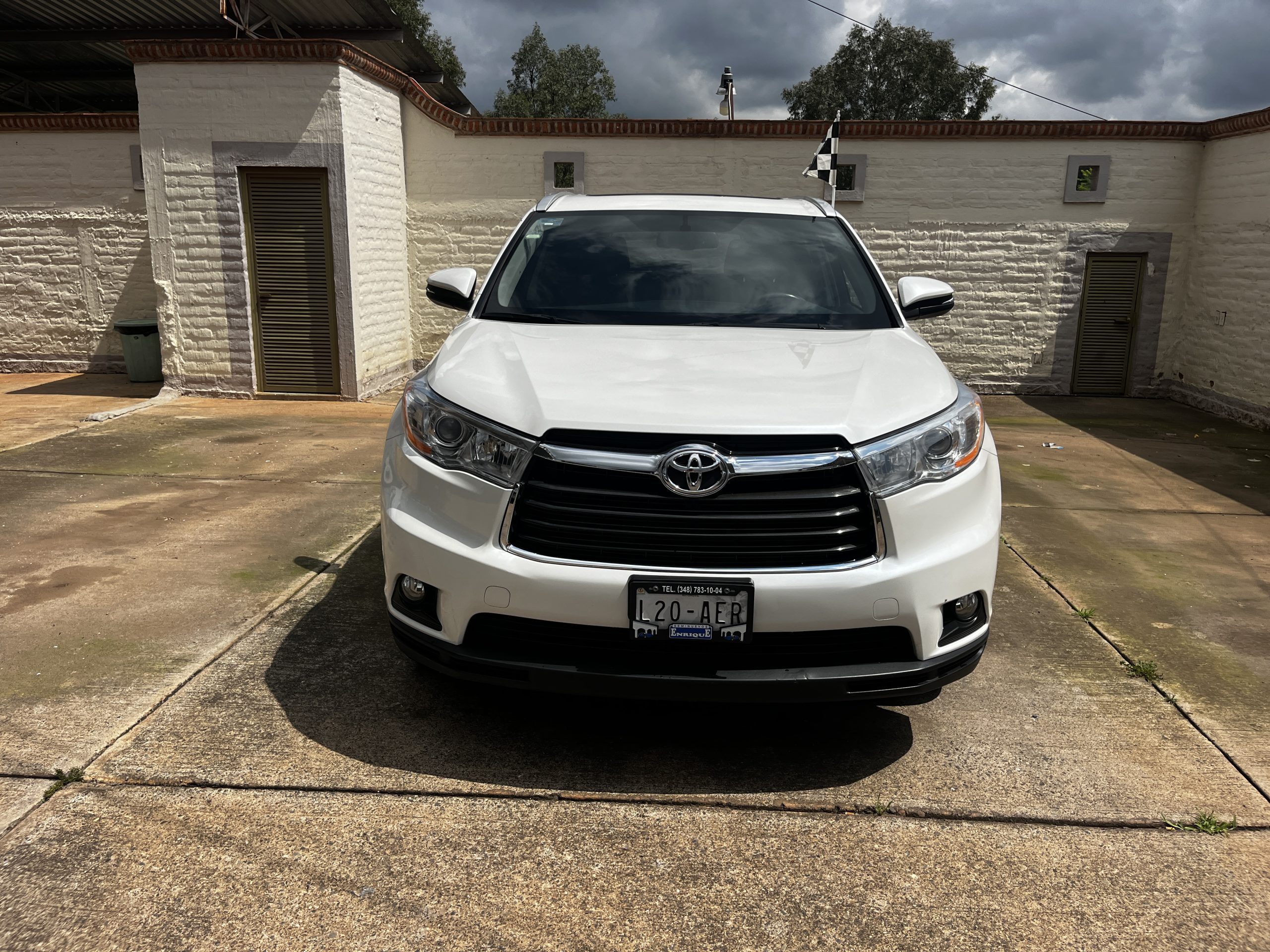 Toyota Highlander 2015 XLE Automático Blanco