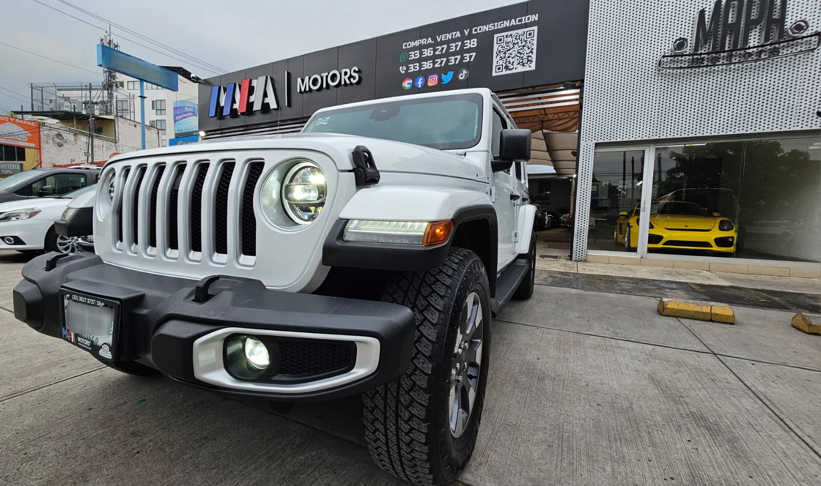 Jeep Wrangler 2022 Sahara Automático Blanco