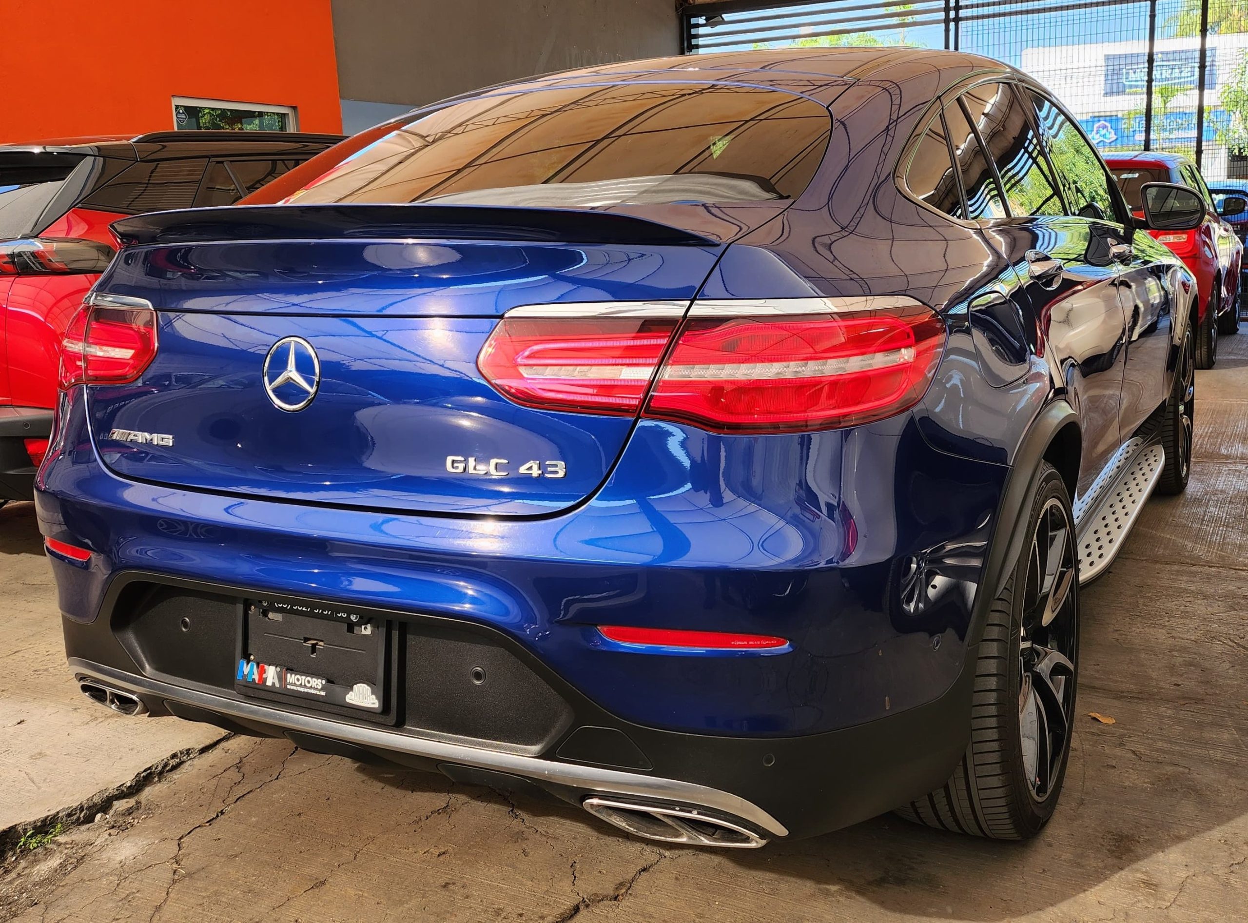 Mercedes-Benz Clase GLC 2019 COUPE 43 AMG Automático Azul