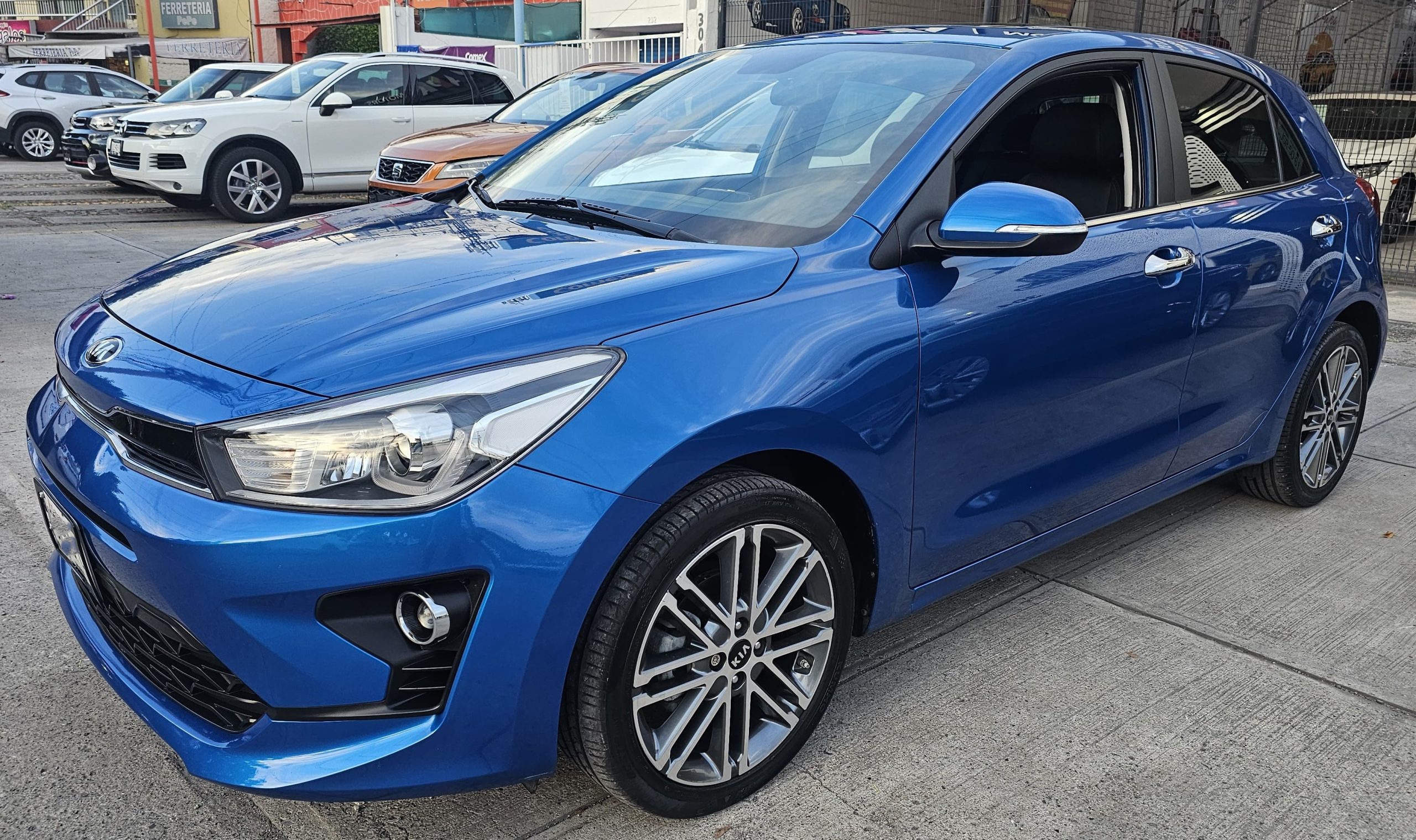 Kia Rio 2021 EX Pack Automático Azul