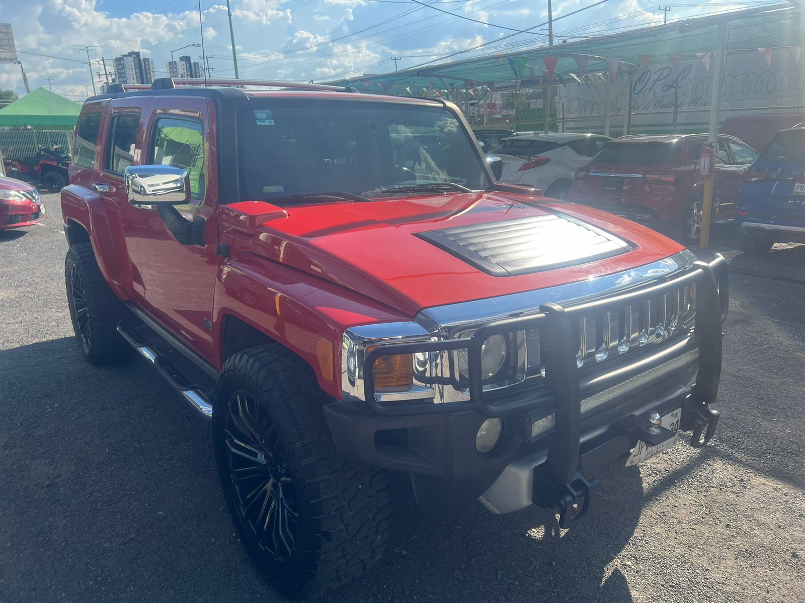 Hummer H3 2008 ALFA 5.3 Automático Rojo