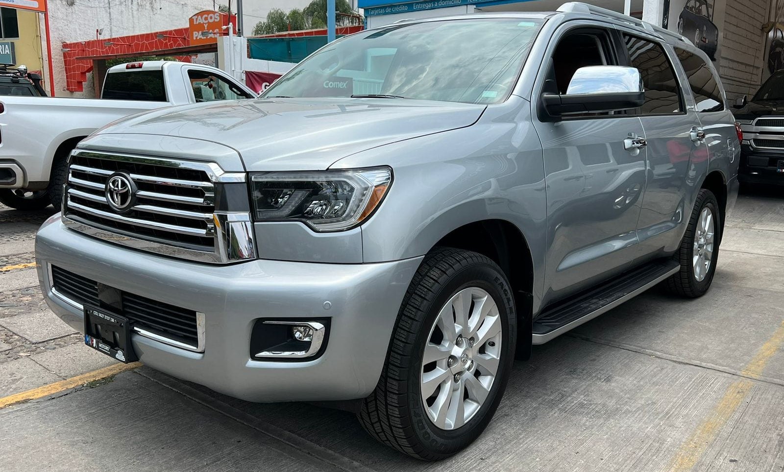 Toyota Sequoia 2021 Platinium Automático Gris