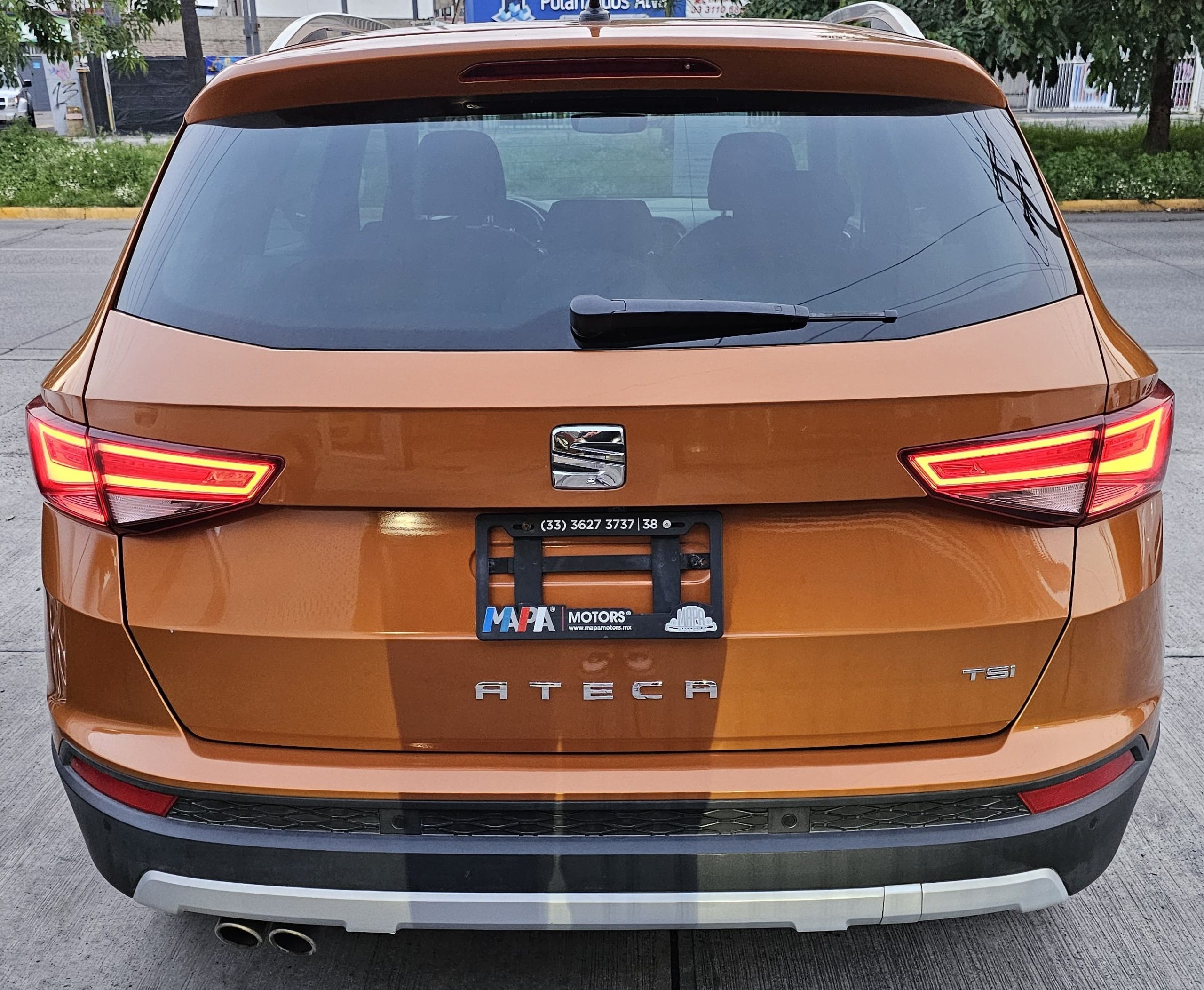 Seat Ateca 2017 Xcellence Automático Naranja