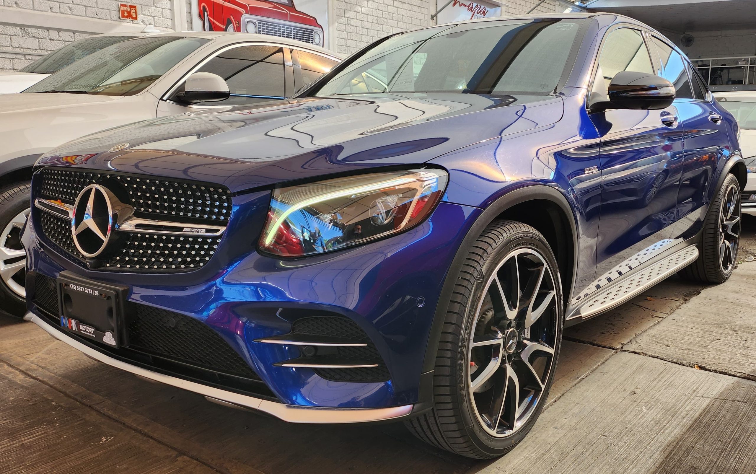 Mercedes-Benz Clase GLC 2019 COUPE 43 AMG Automático Azul