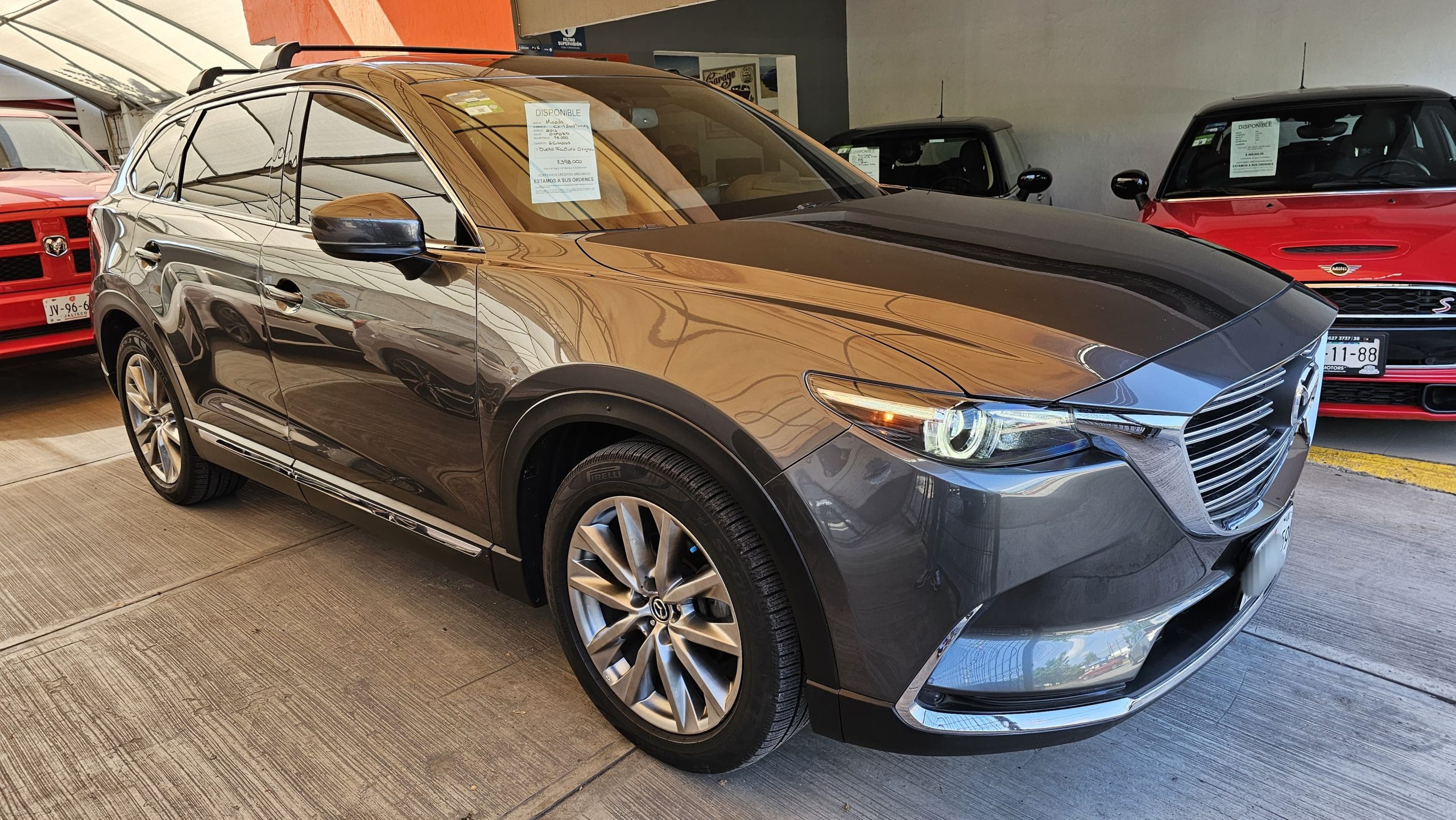 Mazda CX-9 2016 Grand Touring Automático Gris