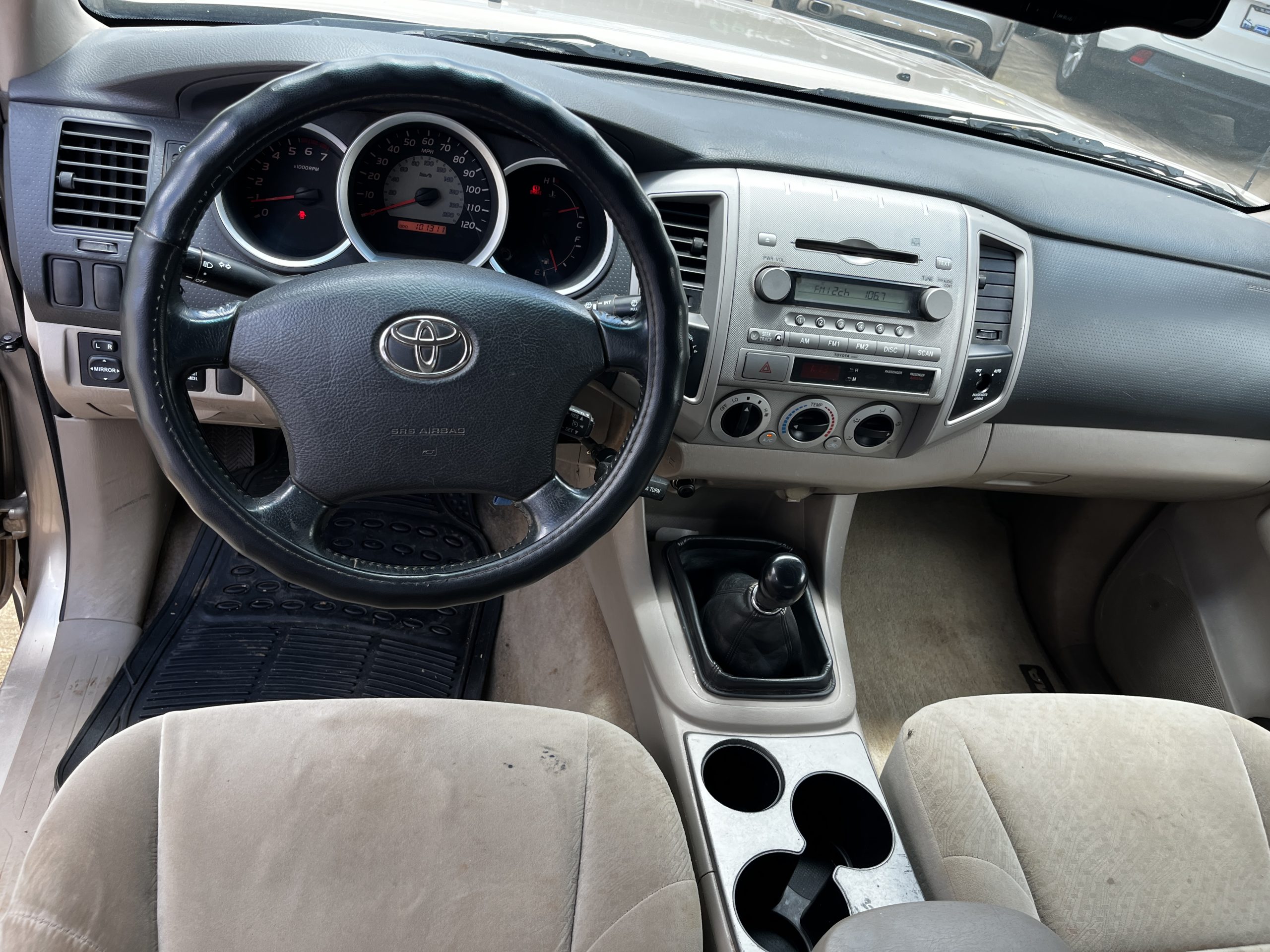 Toyota Tacoma 2005 Súper Cab 4x4 Manual Blanco