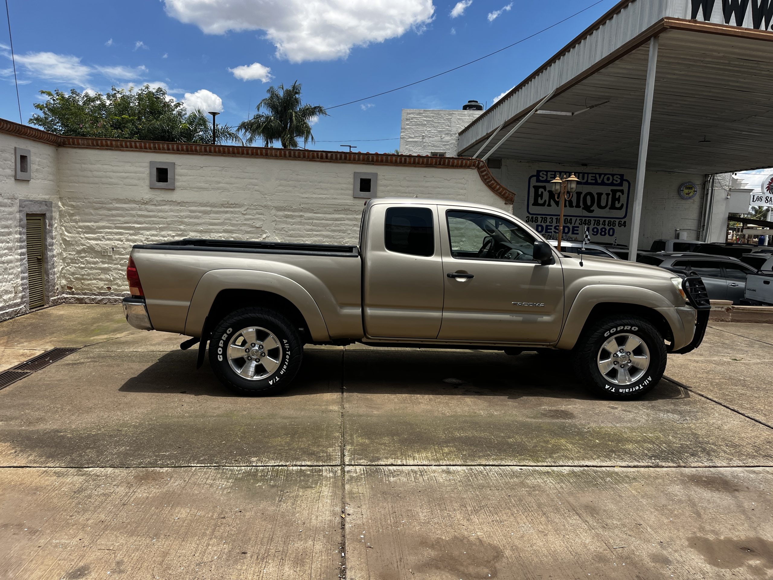 Toyota Tacoma 2005 Súper Cab 4x4 Manual Blanco