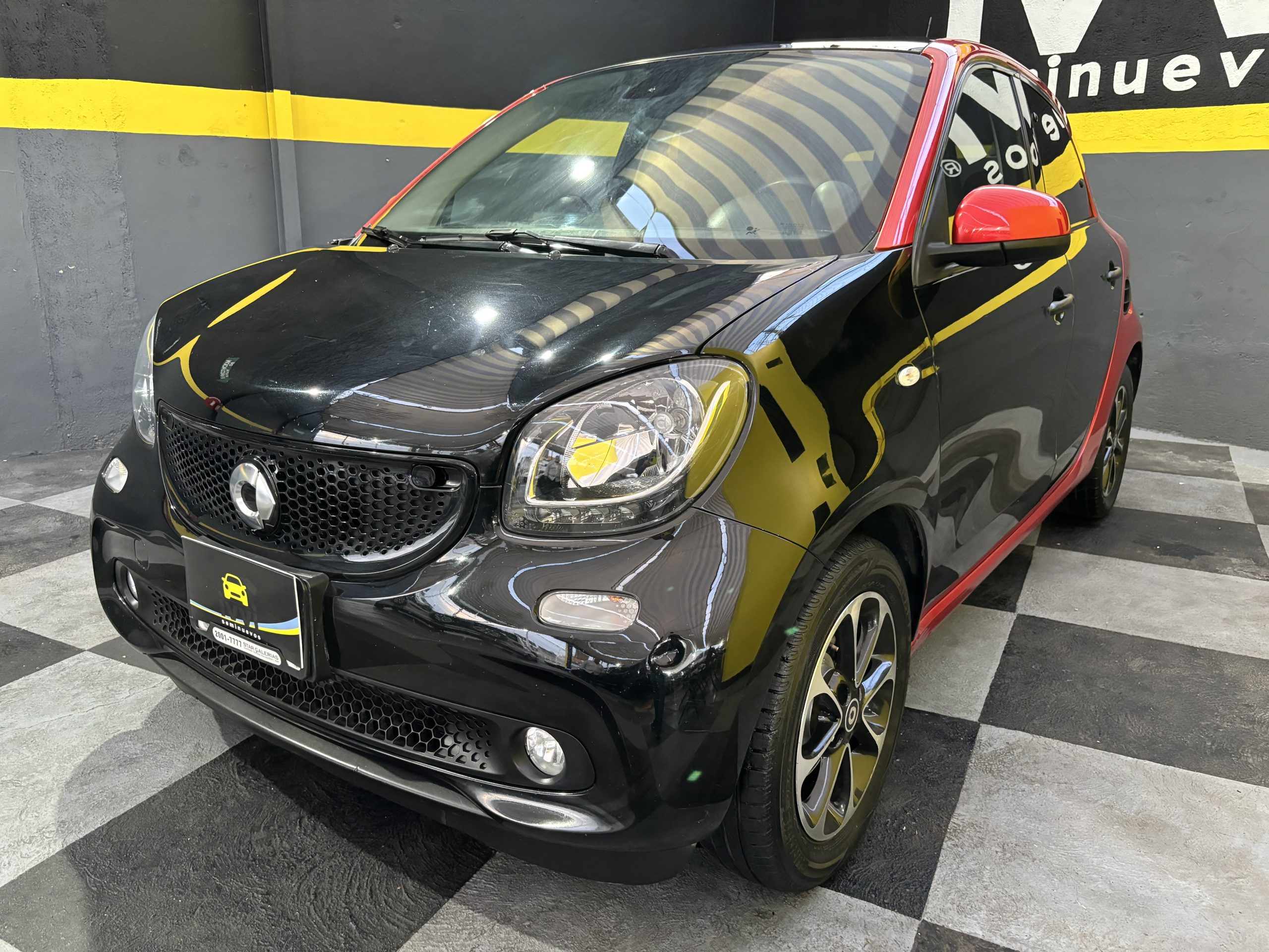 Smart Forfour 2017 PASSION TURBO Automático Negro