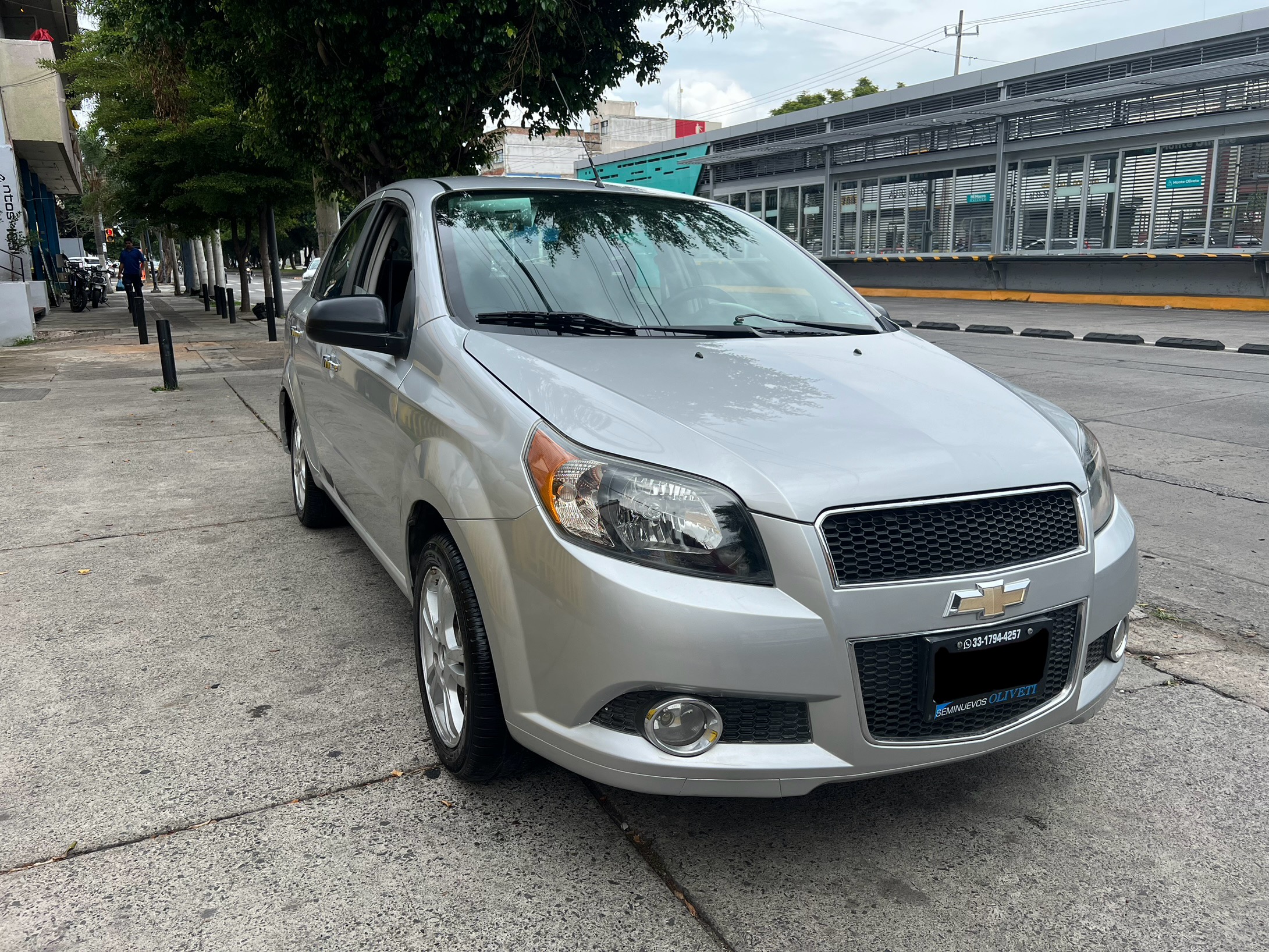 Chevrolet Aveo 2017 LTZ Automático Gris