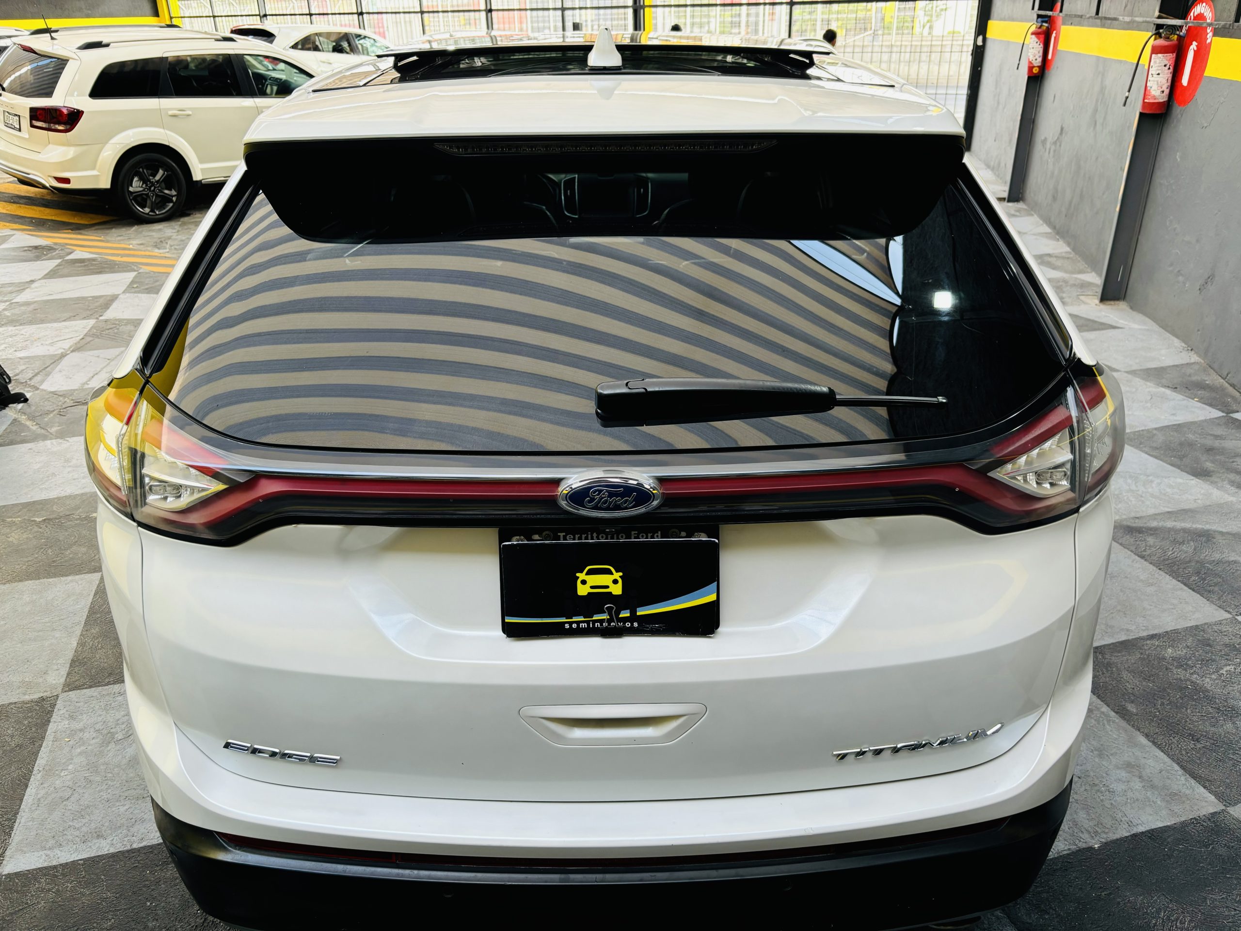 Ford Edge 2015 TITANIUM NACIONAL Automático Blanco