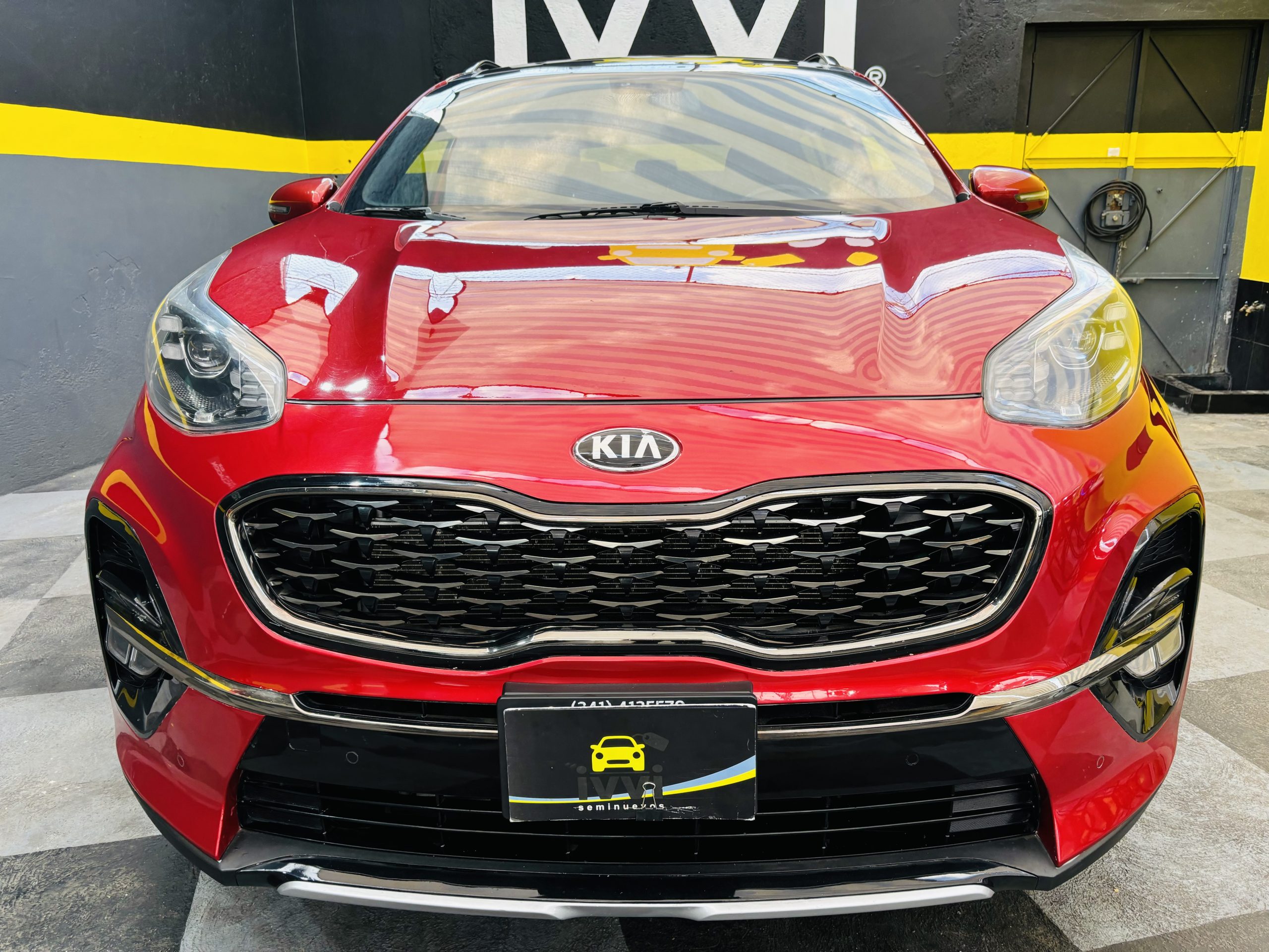 Kia Sportage 2019 SX PIEL QUEMACOCOS 2.4 Automático Rojo