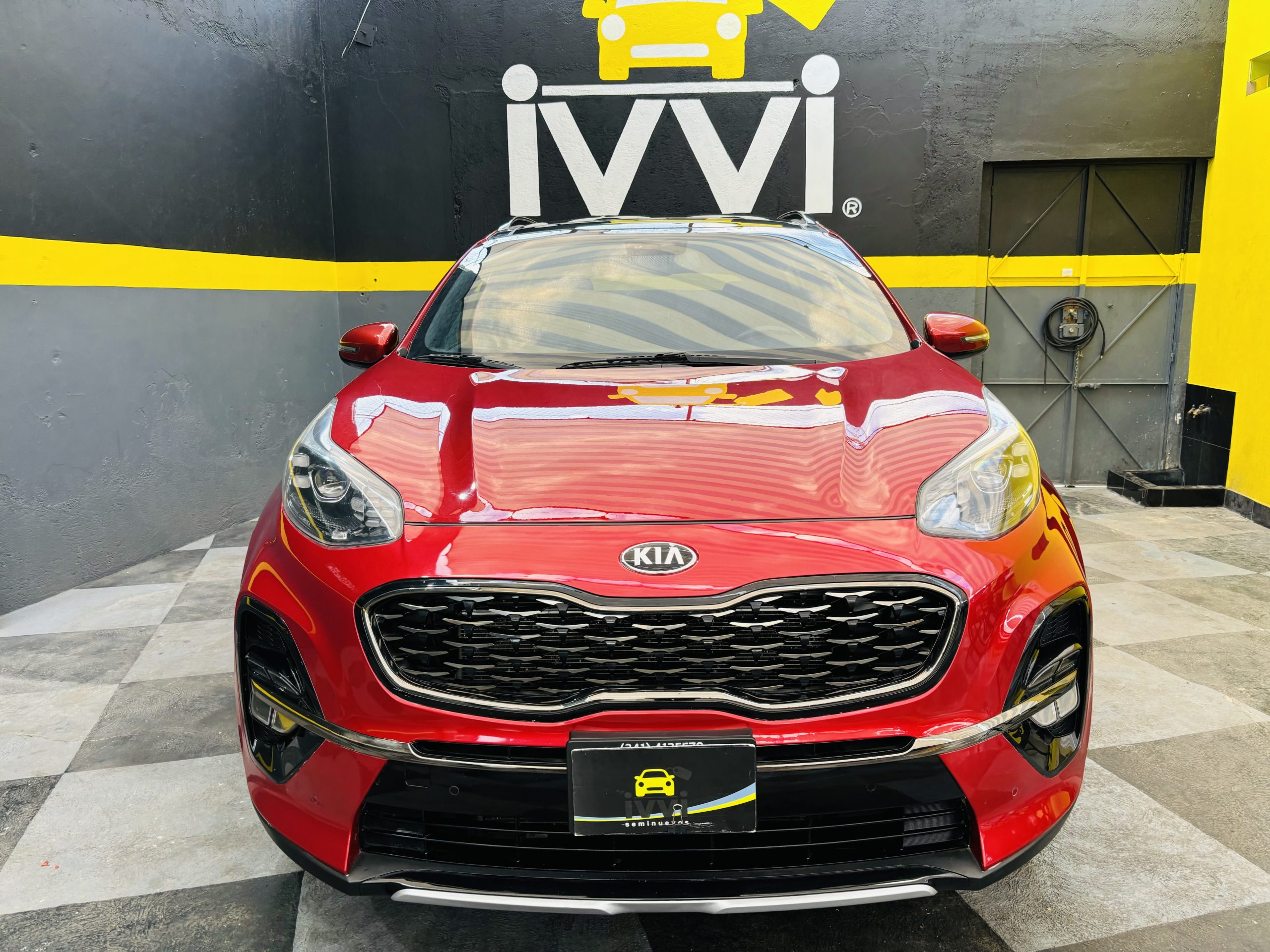 Kia Sportage 2019 SX PIEL QUEMACOCOS 2.4 Automático Rojo