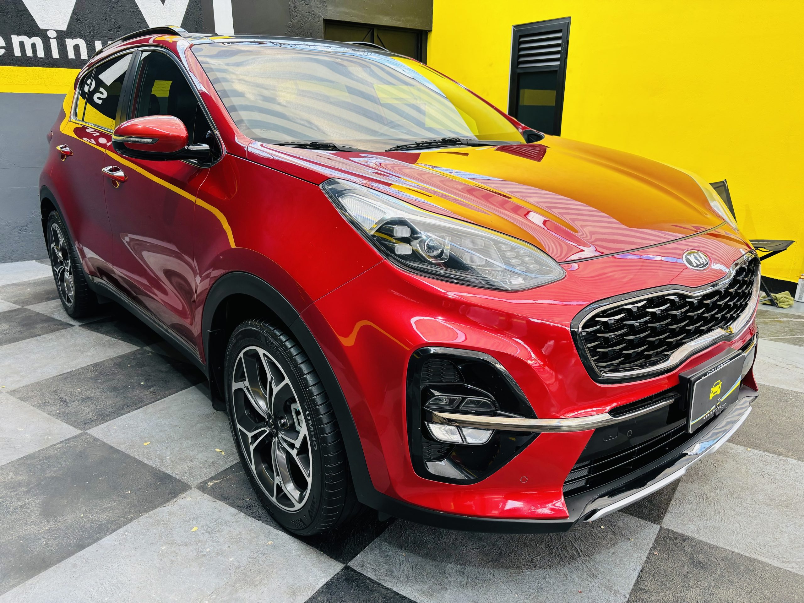 Kia Sportage 2019 SX PIEL QUEMACOCOS 2.4 Automático Rojo