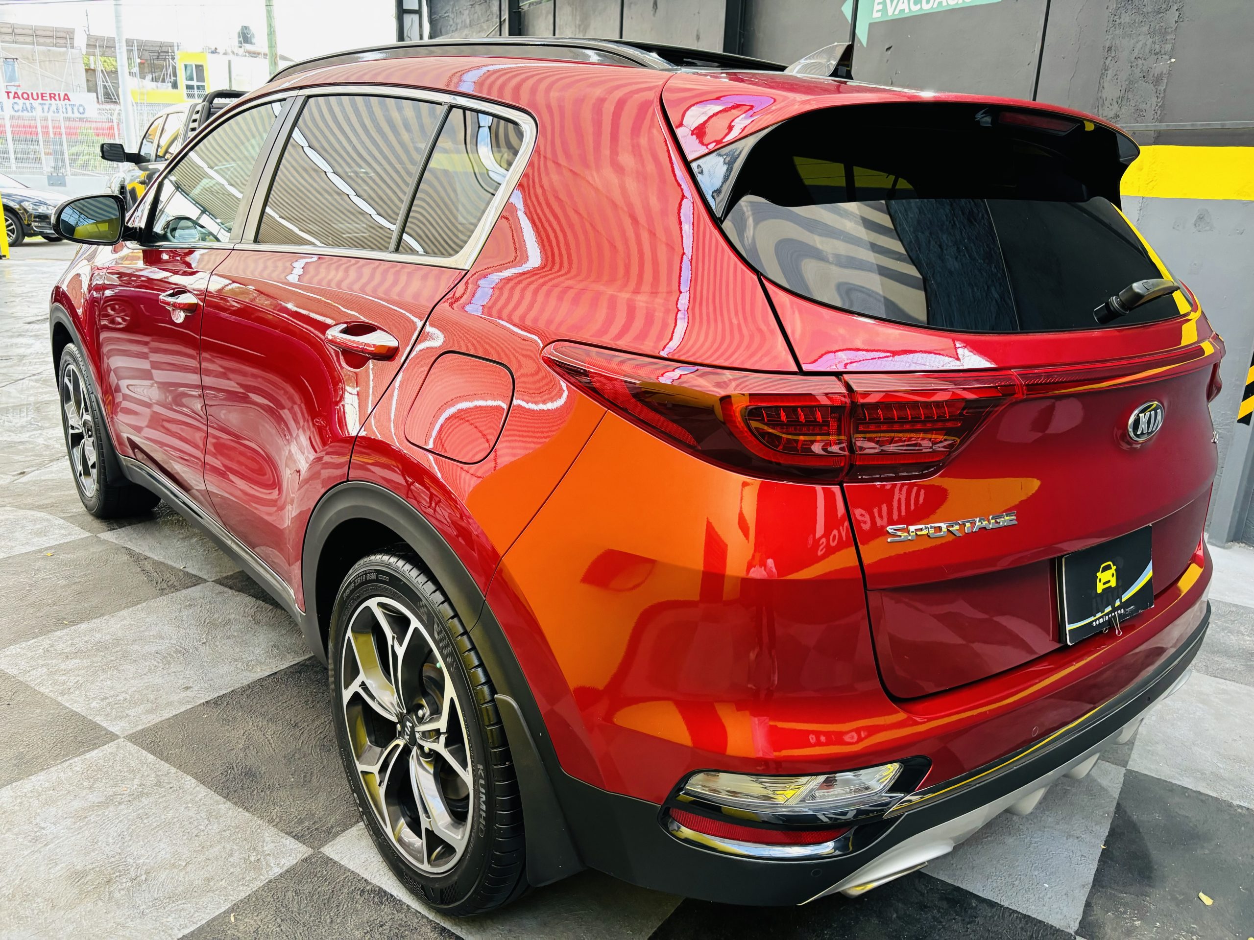 Kia Sportage 2019 SX PIEL QUEMACOCOS 2.4 Automático Rojo