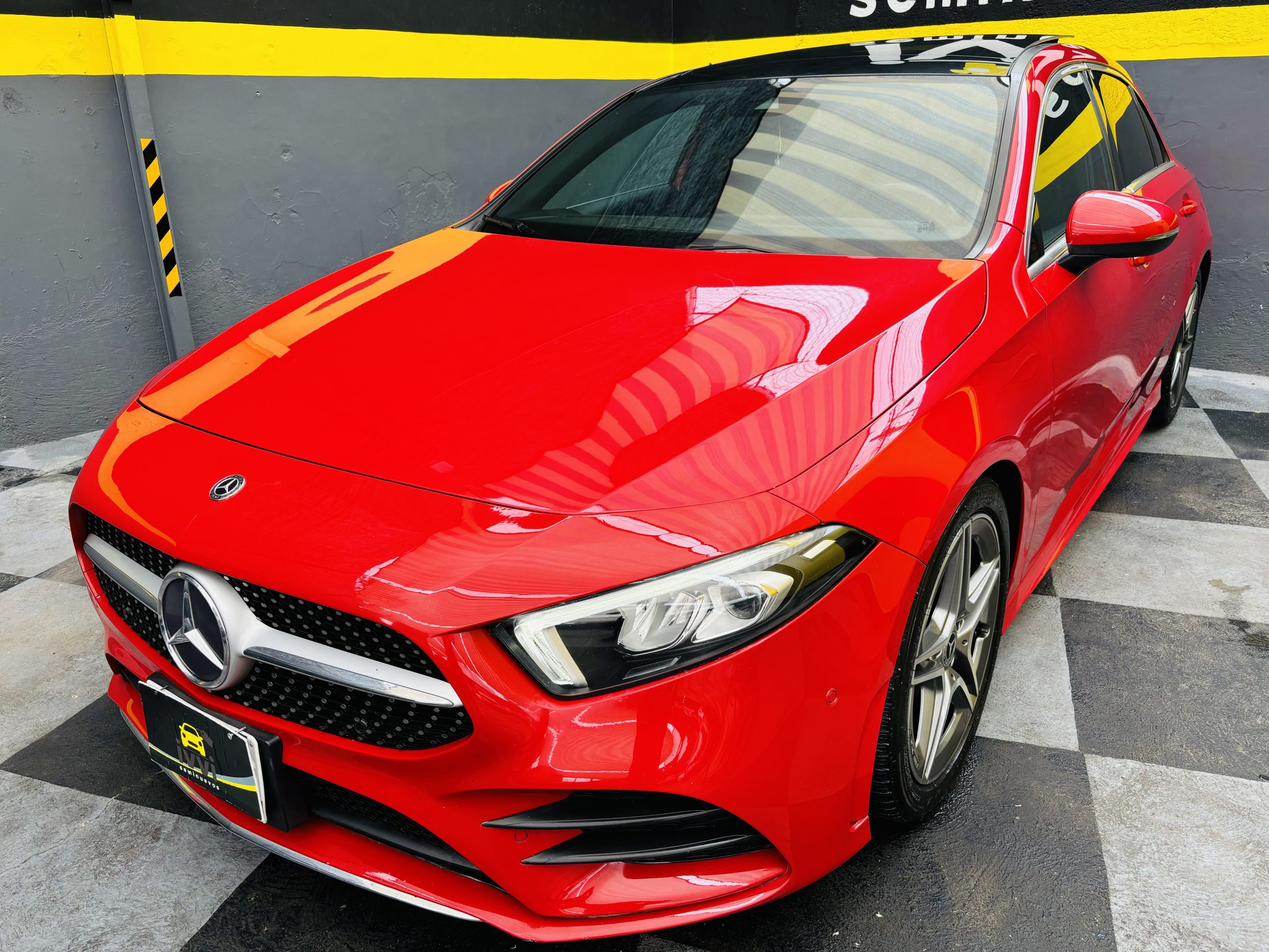 Mercedes-Benz Clase A 2019 A200 SPORT Automático Rojo