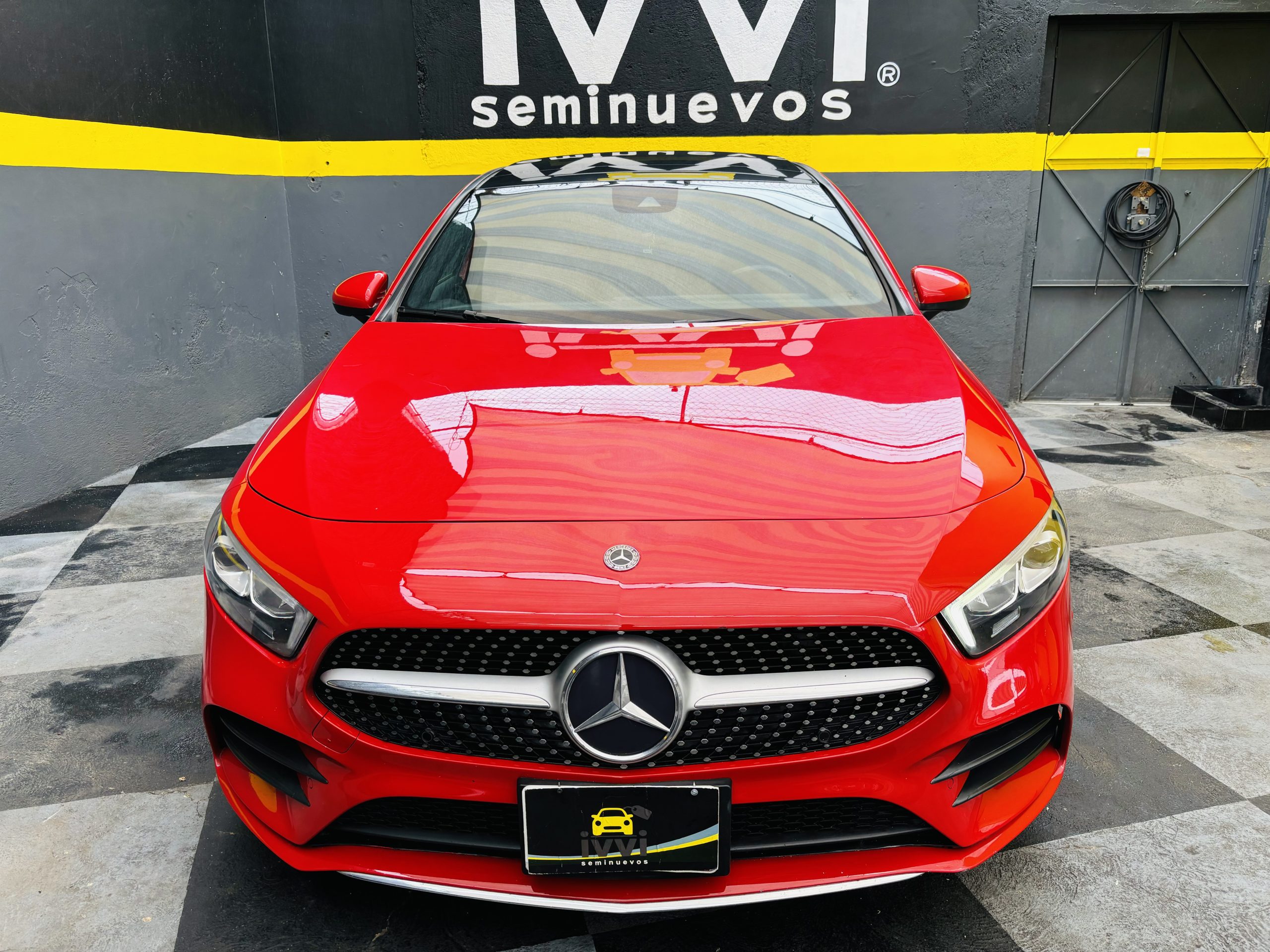 Mercedes-Benz Clase A 2019 A200 SPORT Automático Rojo