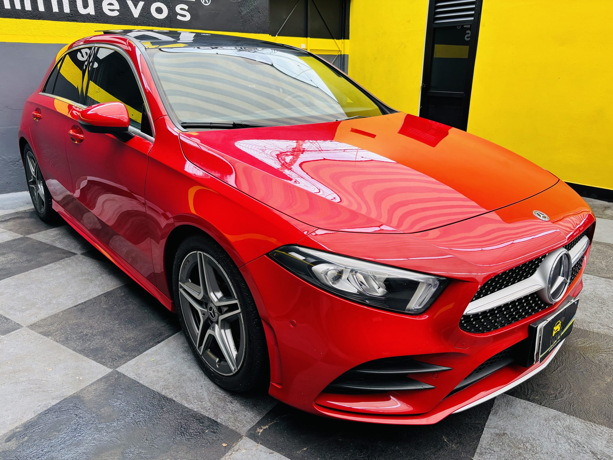 Mercedes-Benz Clase A 2019 A200 SPORT Automático Rojo