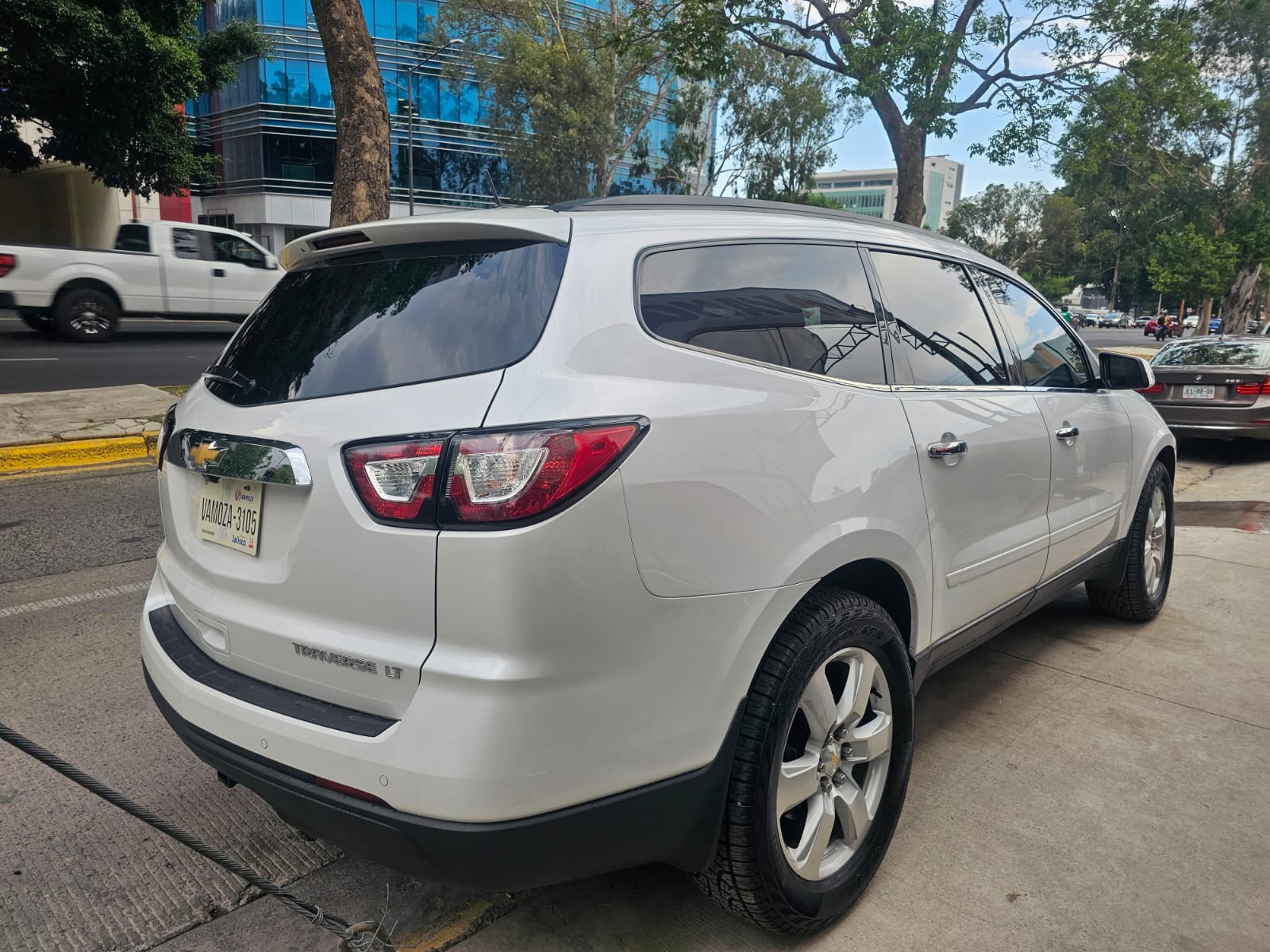 Chevrolet Traverse 2016 lt Automático Blanco