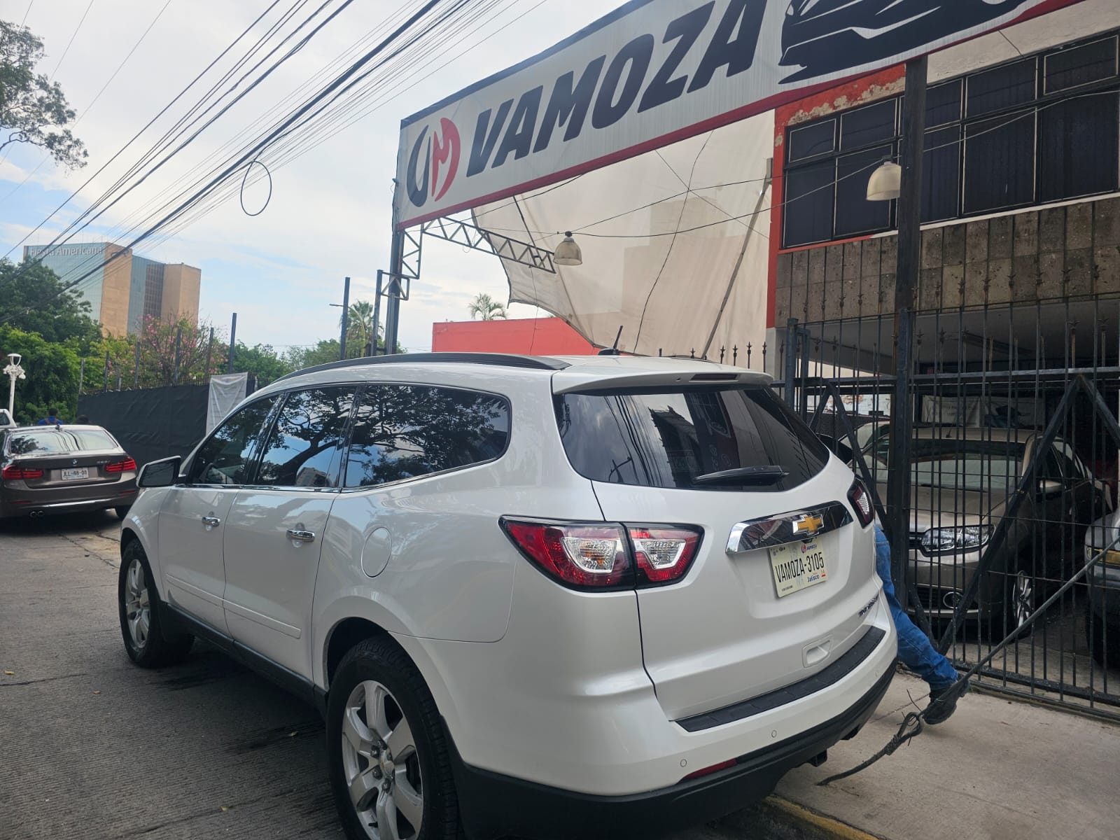 Chevrolet Traverse 2016 lt Automático Blanco