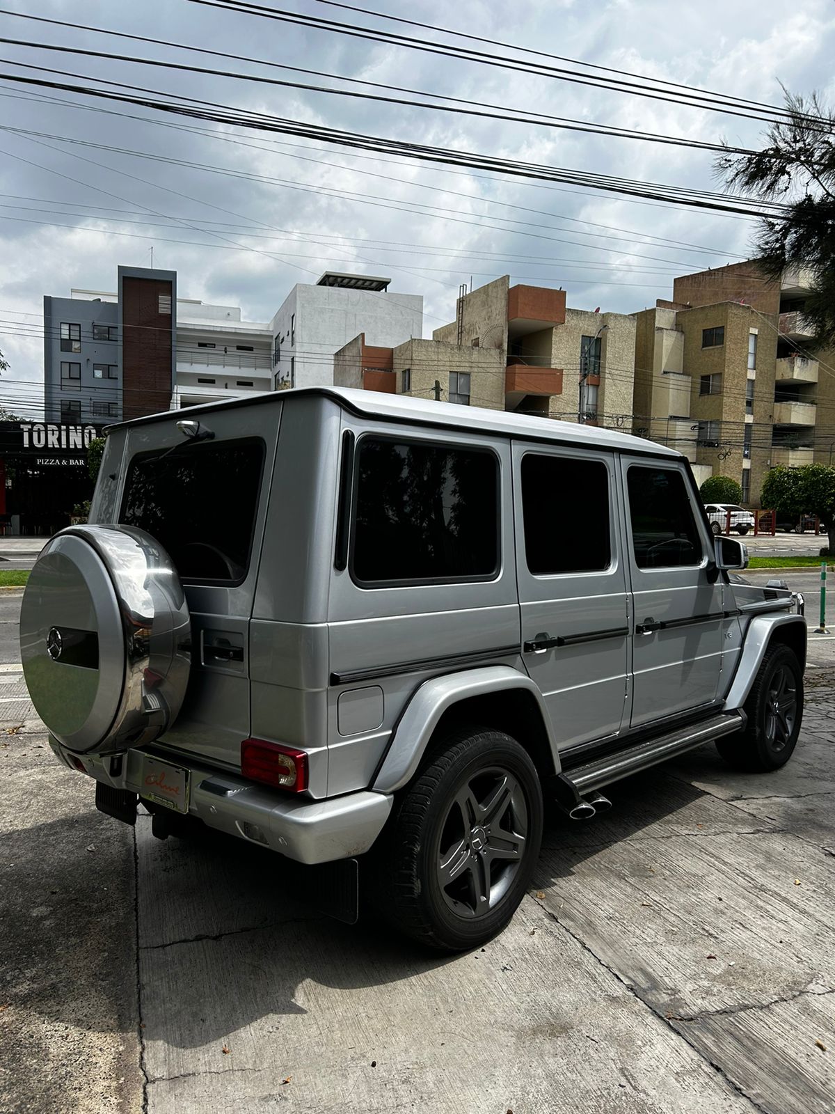 Mercedes-Benz Clase G 2016 500 L Automático Plata