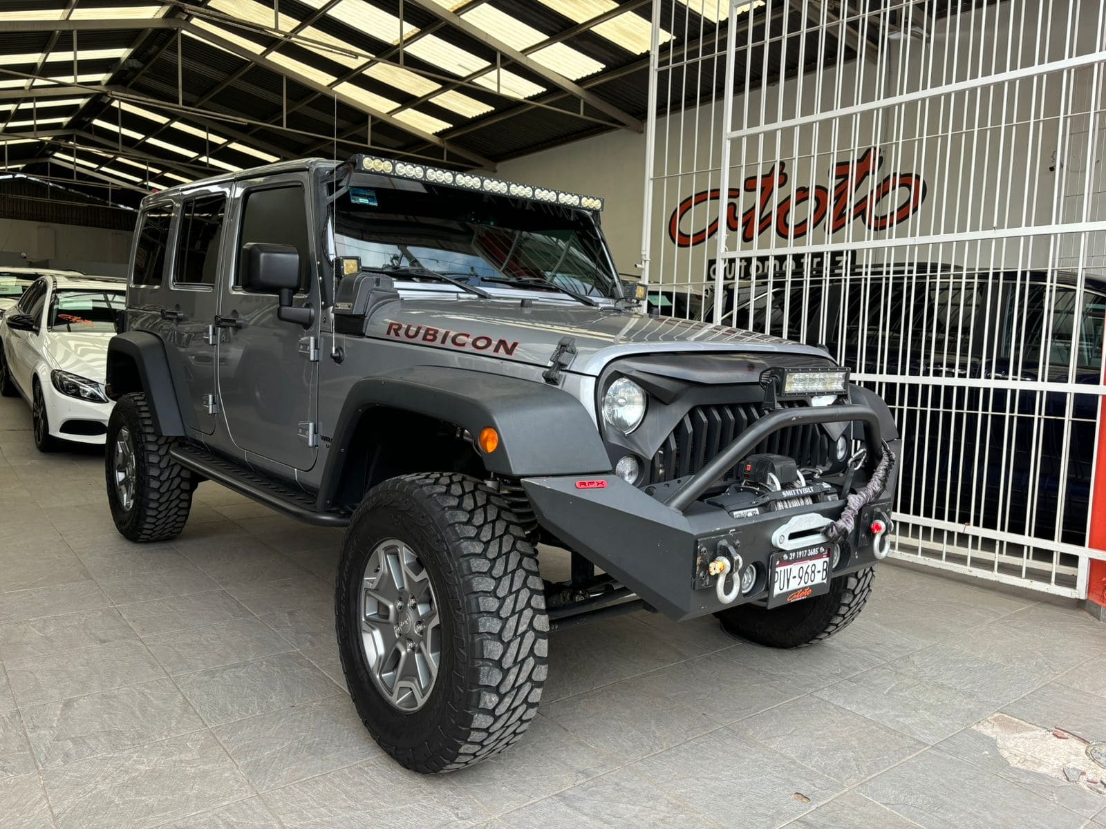 Jeep Wrangler 2016 Rubicon Automático Plata