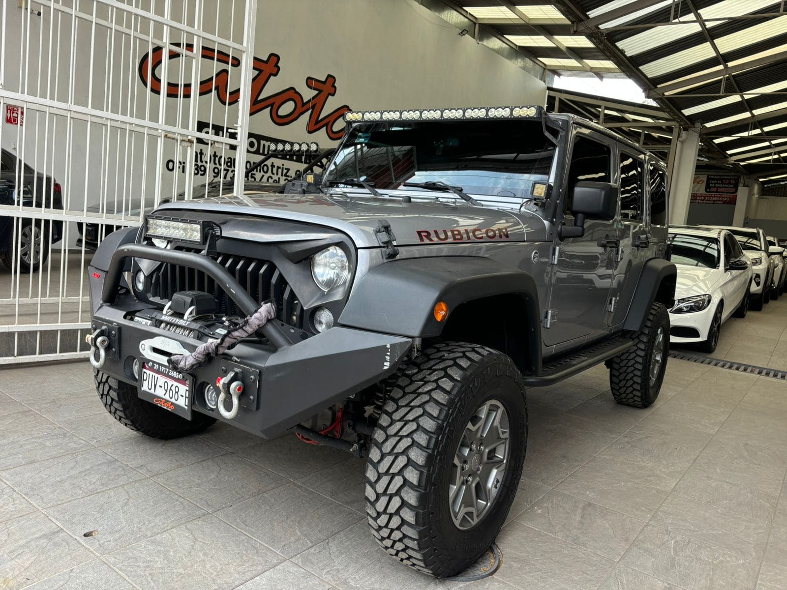 Jeep Wrangler 2016 Rubicon Automático Plata