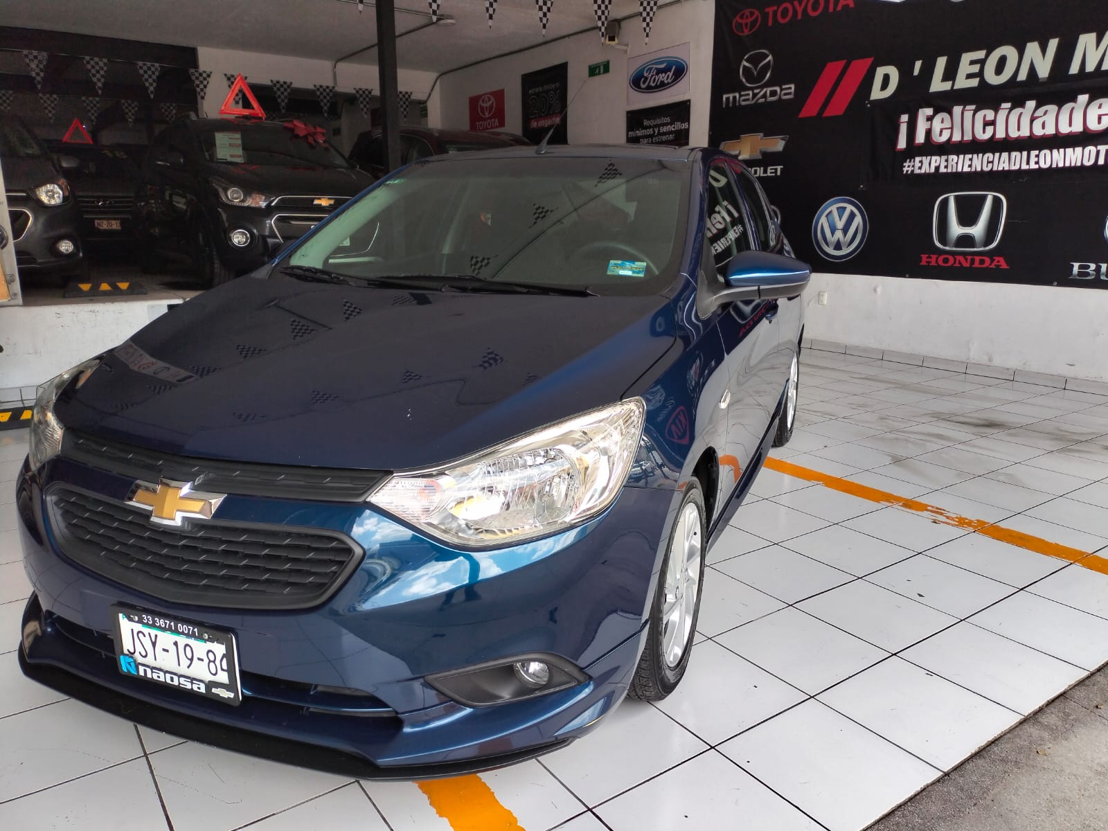 Chevrolet Aveo 2022 Lt Manual Azul