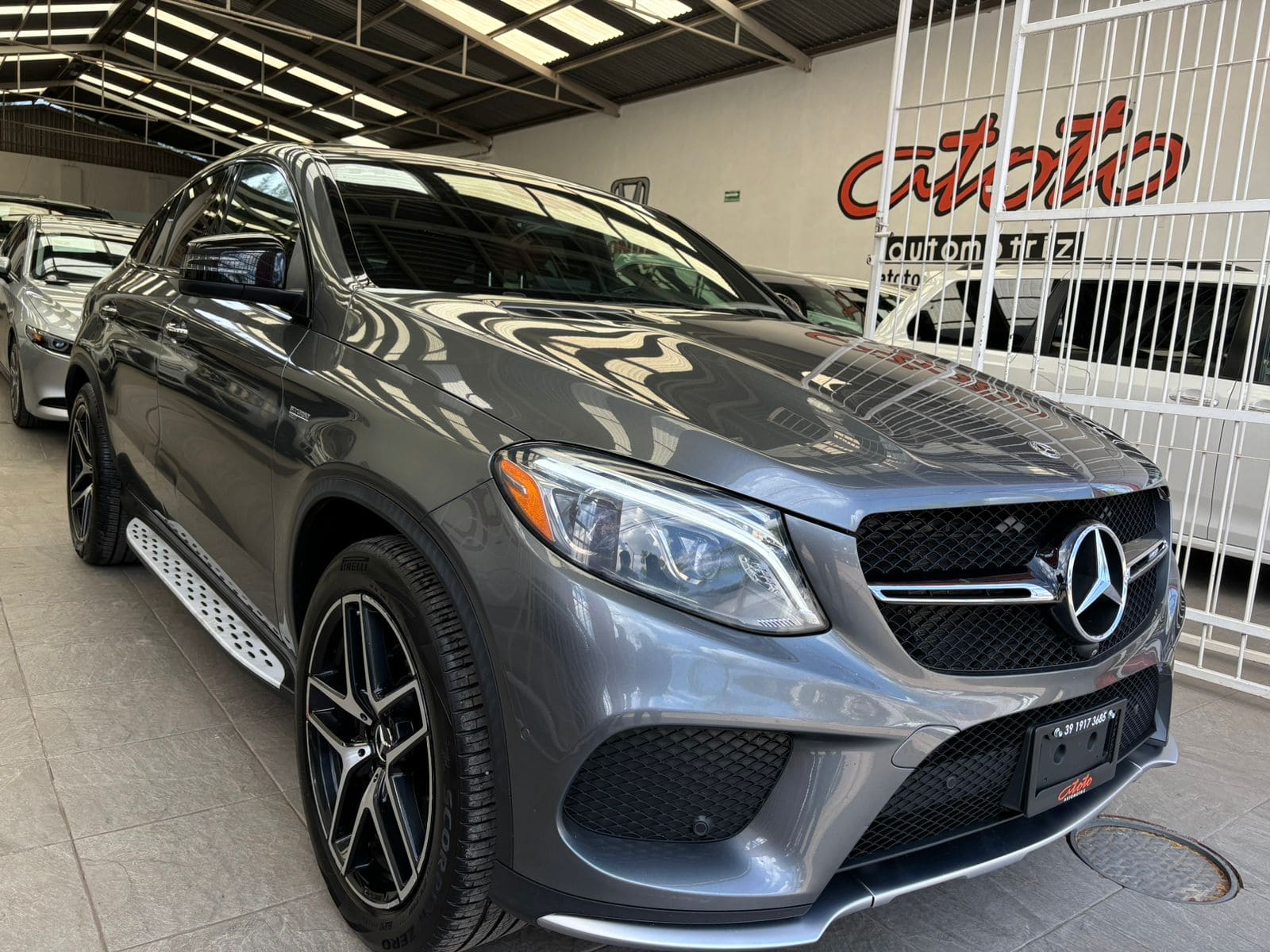 Mercedes-Benz Clase GLE 2019 43 Amg Automático Gris
