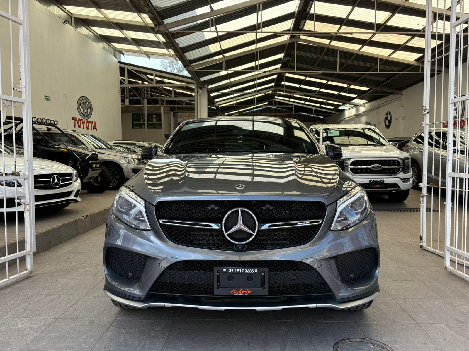 Mercedes-Benz Clase GLE 2019 43 Amg Automático Gris