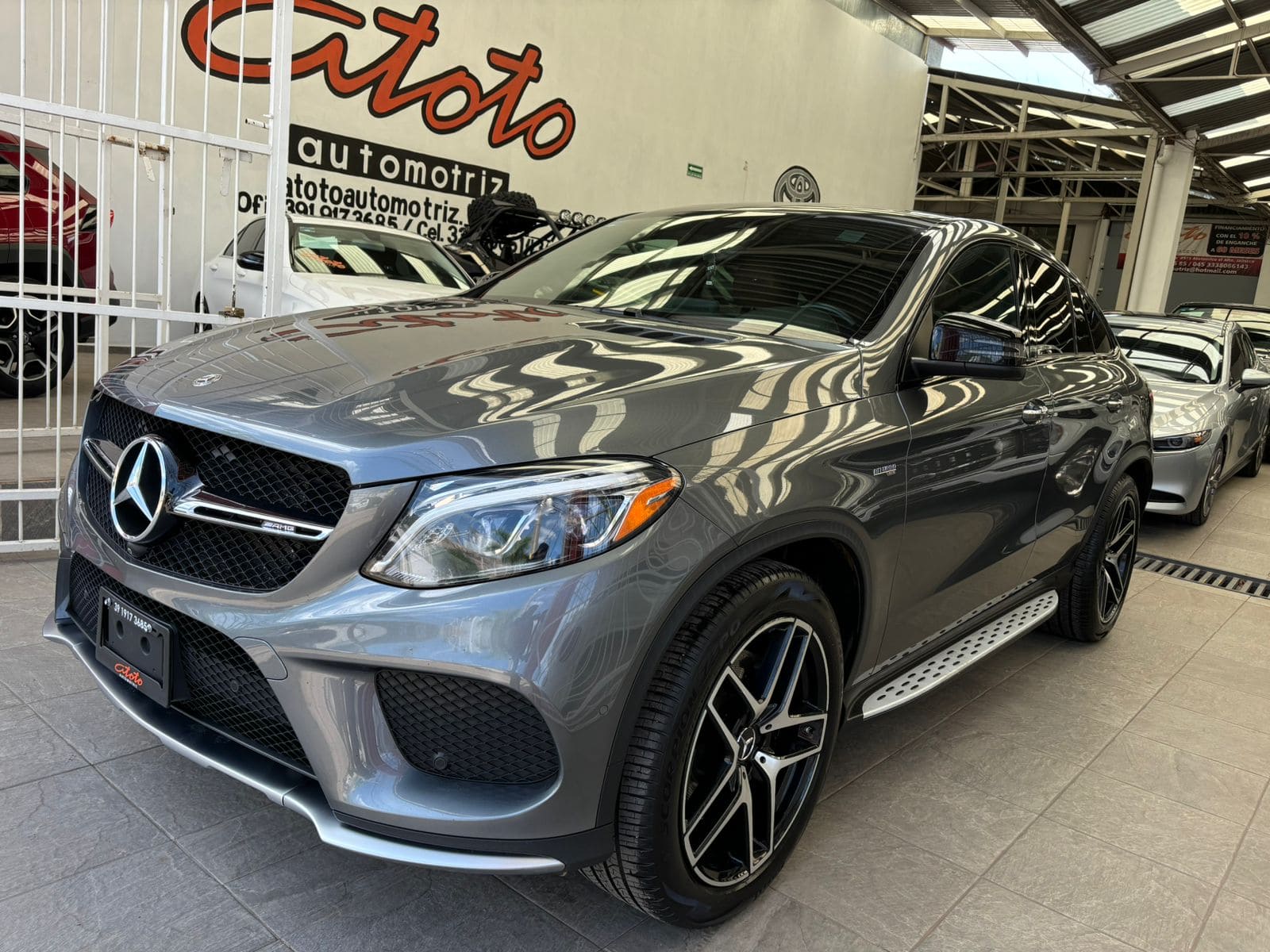 Mercedes-Benz Clase GLE 2019 43 Amg Automático Gris