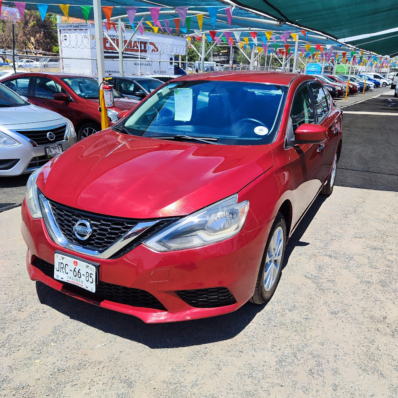 Nissan Sentra 2018 SENSE Manual Rojo